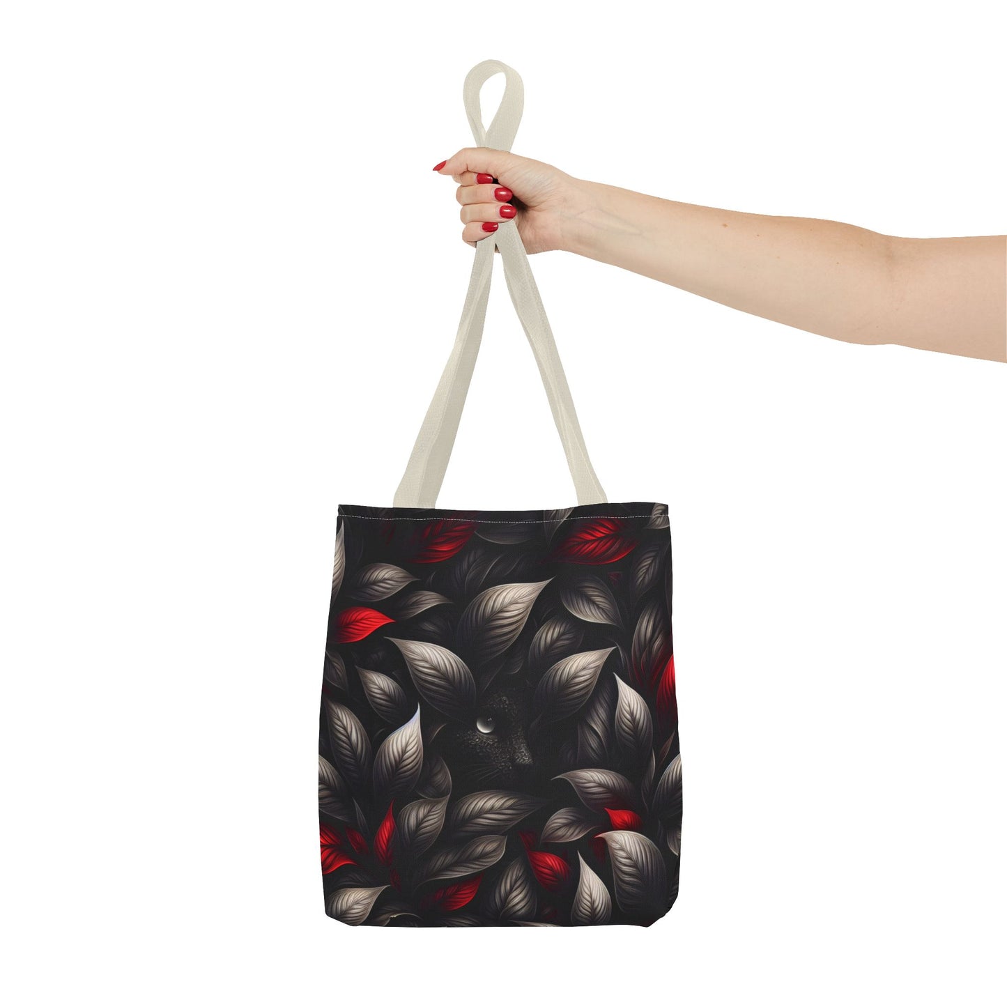 Black Red Mystical Tote Bag | Eco-Friendly Shopping Companion