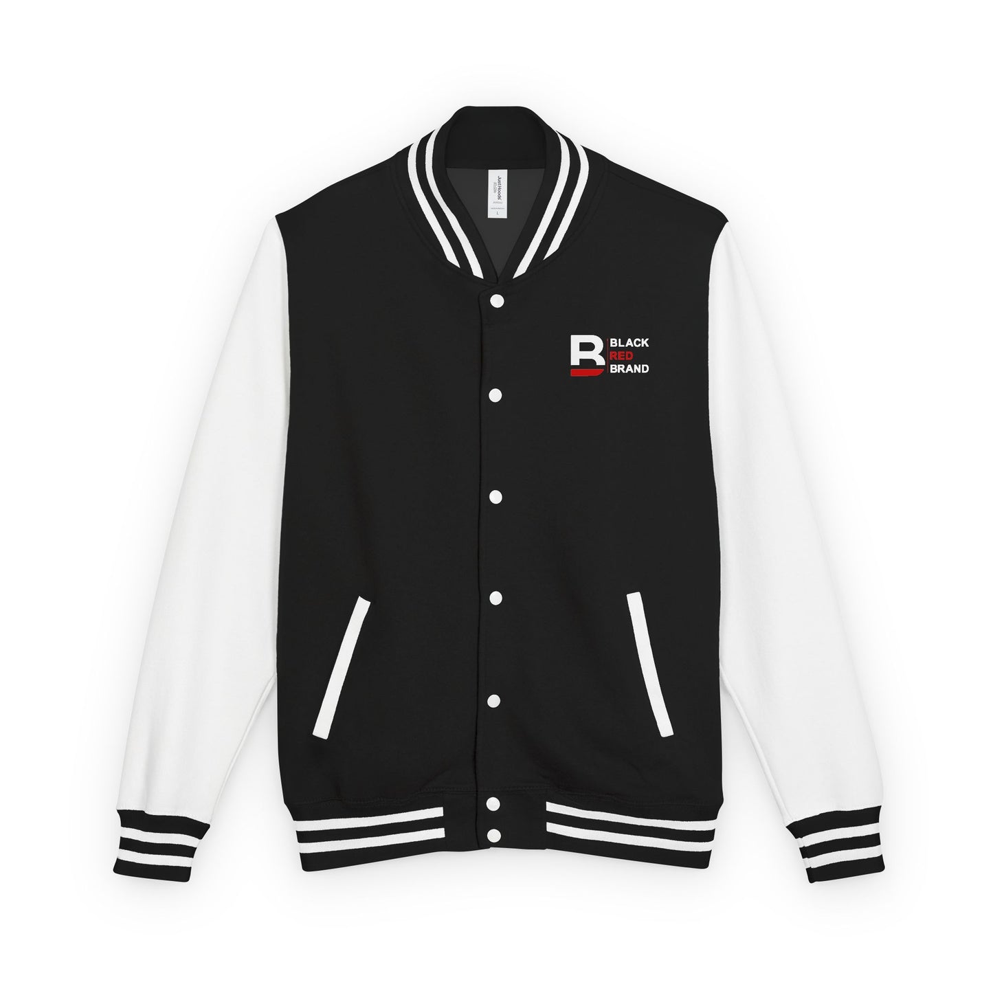LONE QUEEN Unisex Heavyweight Letterman Jacket with Bold Graphic Design - Stylish and Versatile