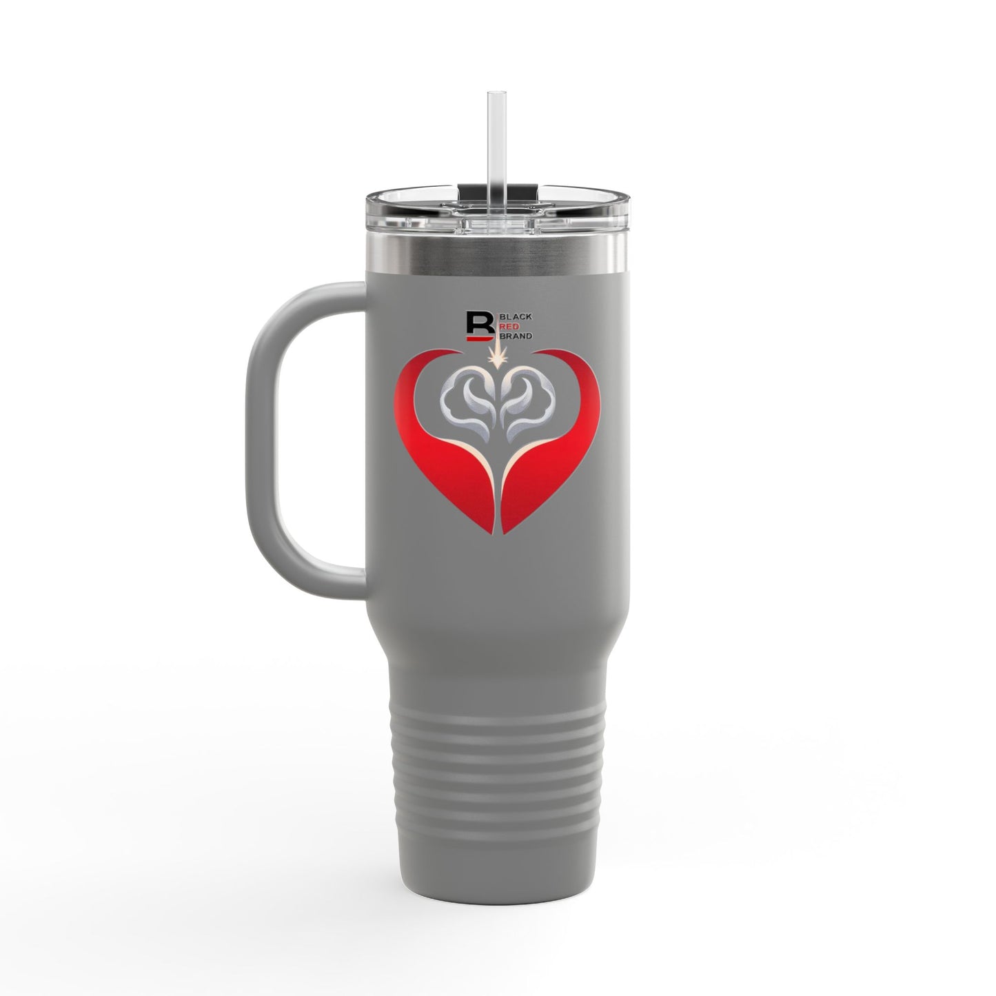 Mind Body Soul Insulated Travel Mug - 40oz Motivational Drinkware for Wellness Enthusiasts