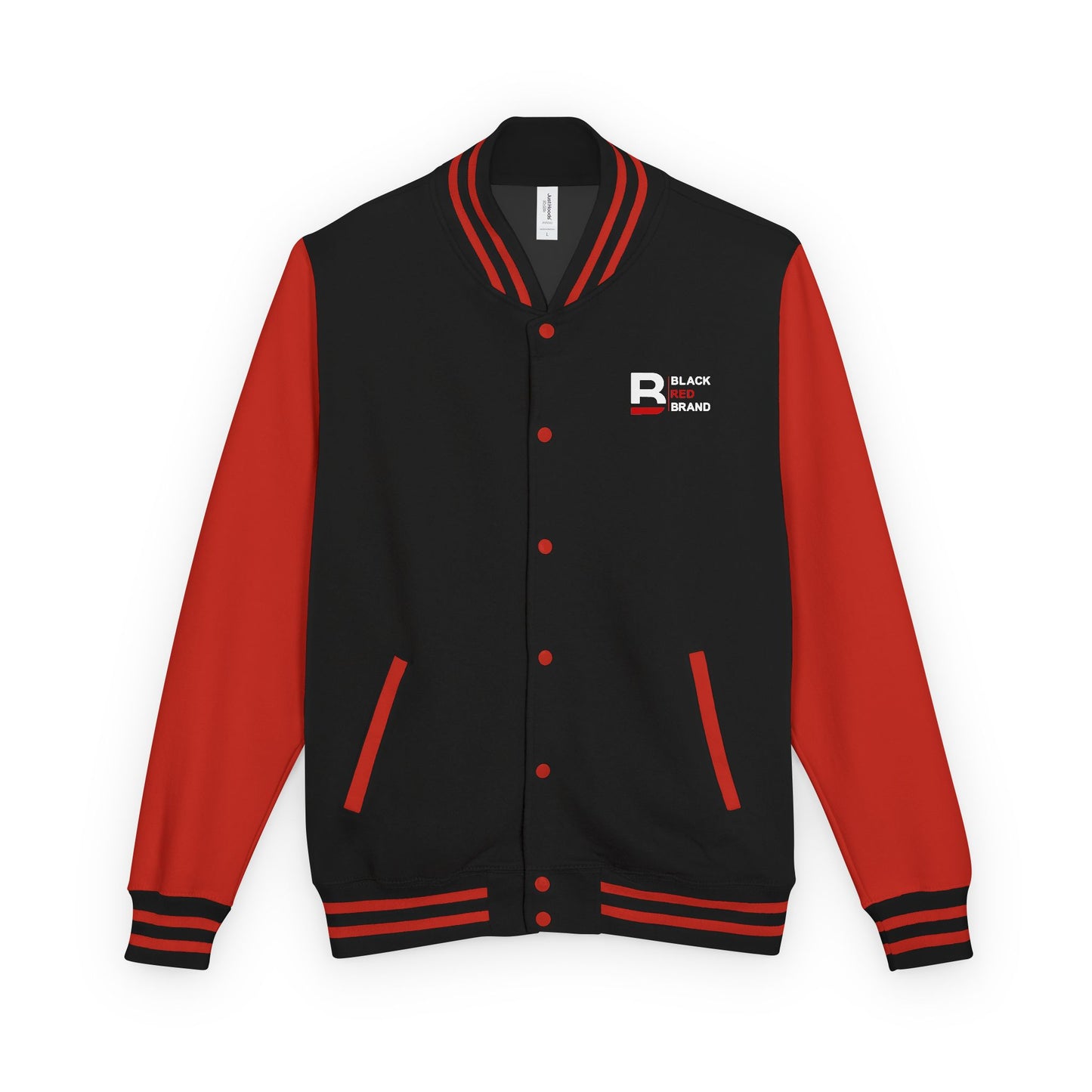 LONE KING Unisex Heavyweight Letterman Jacket - Bold Graphic Chess Design