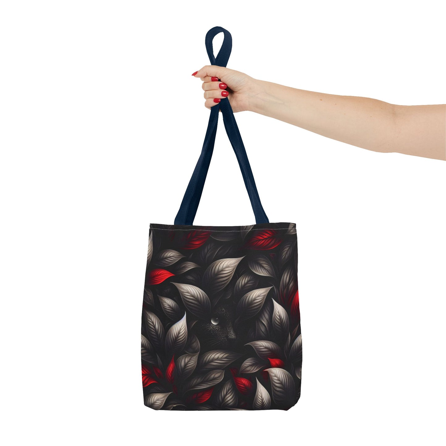 Black Red Mystical Tote Bag | Eco-Friendly Shopping Companion
