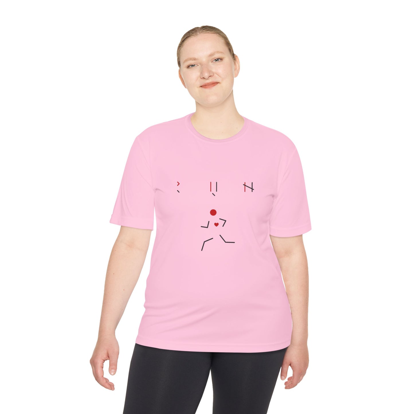 Run! Moisture Wicking Active Tee, Sports Shirt