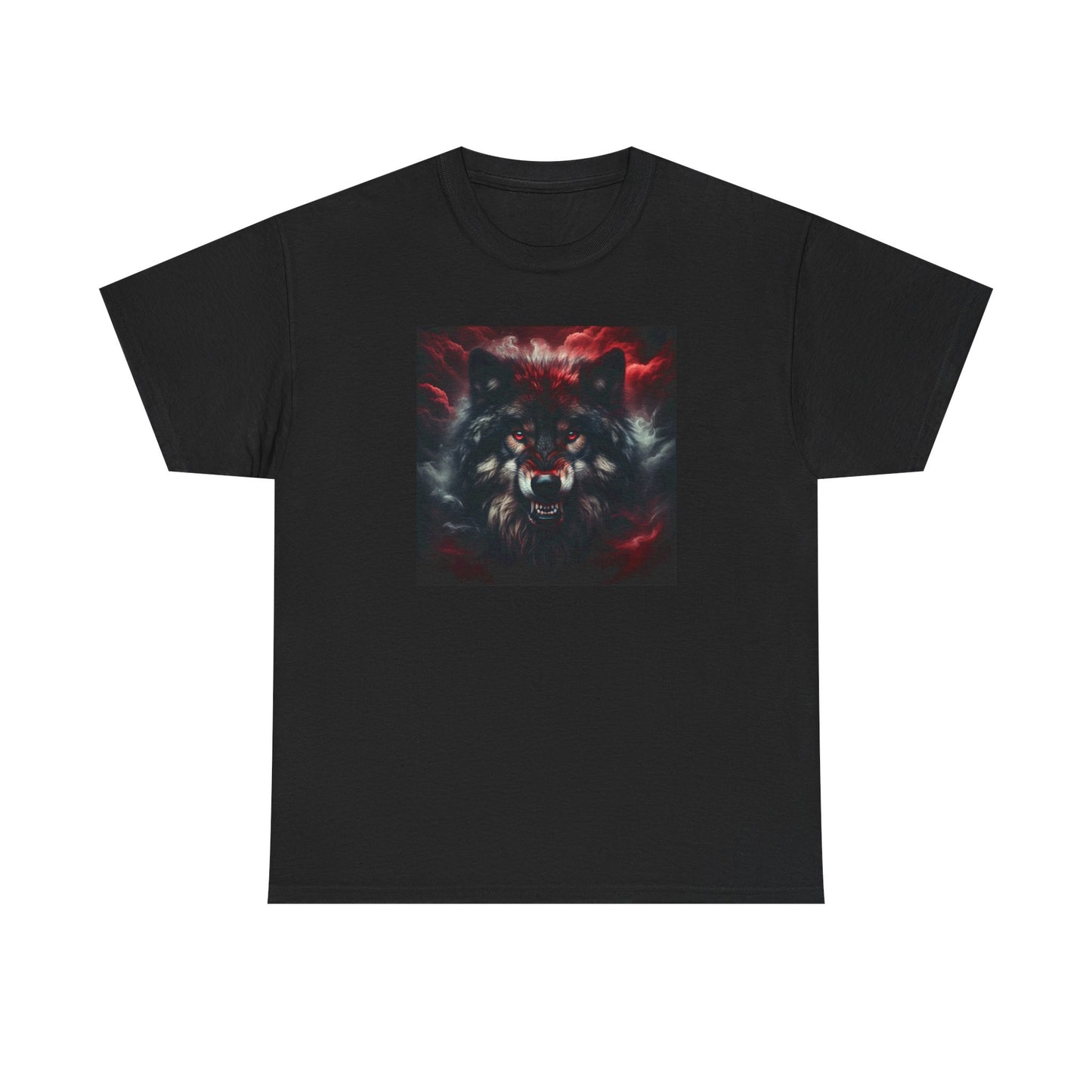 Black Red Wolf | Unleash the Beast Within