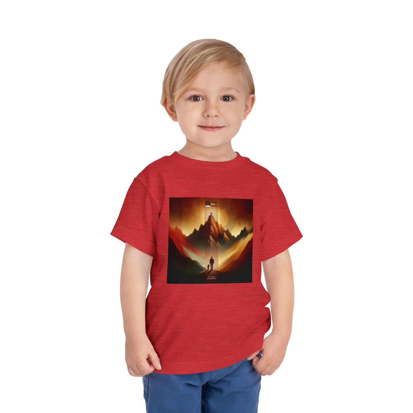 Toddler My Father - My Mountain | Where Strength Meets Serenity