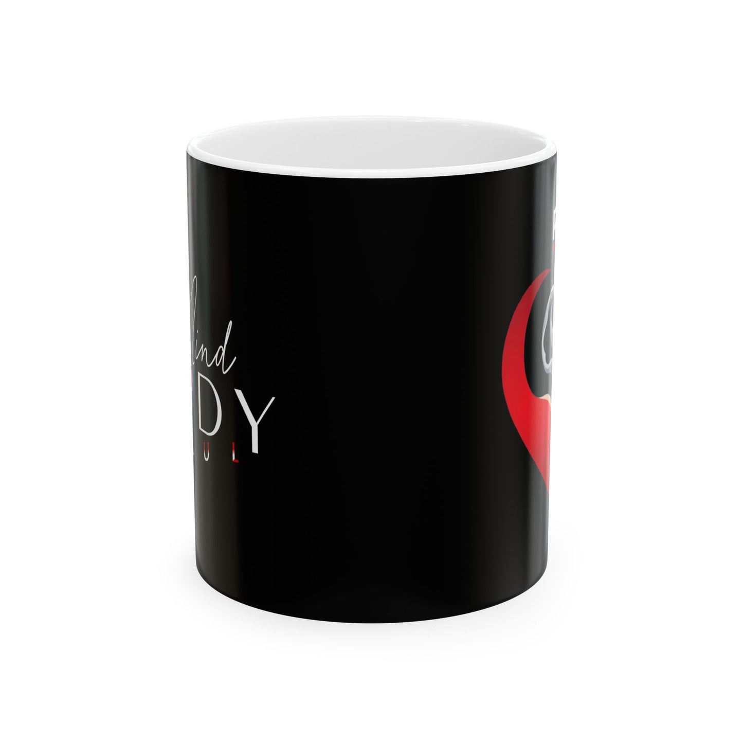 Mind, Body, Soul Mug | Black