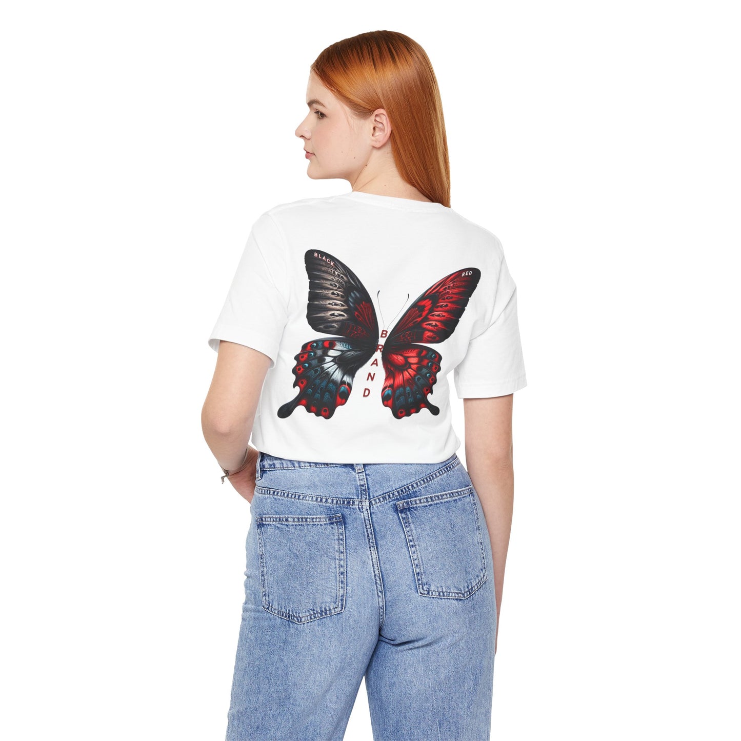 Black Red Butterfly