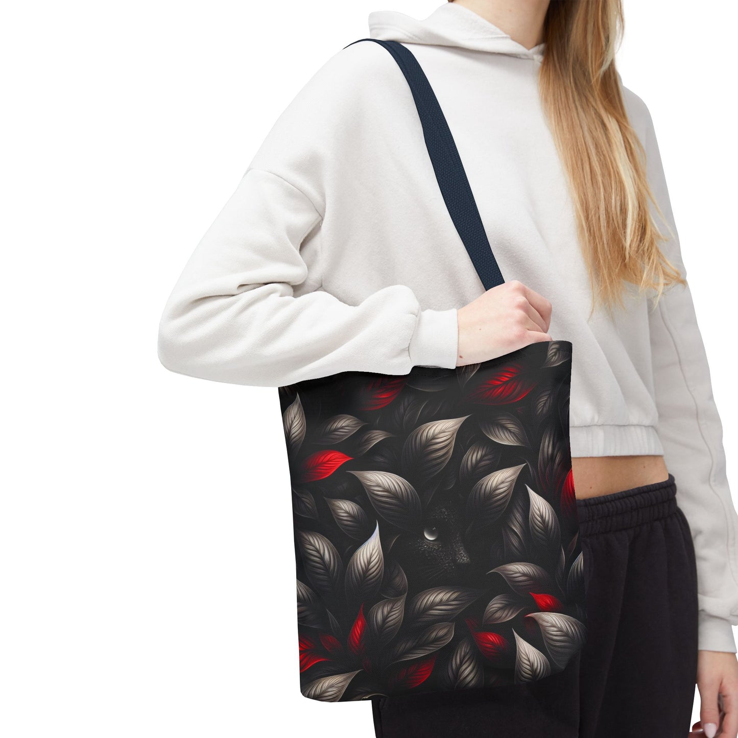 Black Red Mystical Tote Bag | Eco-Friendly Shopping Companion