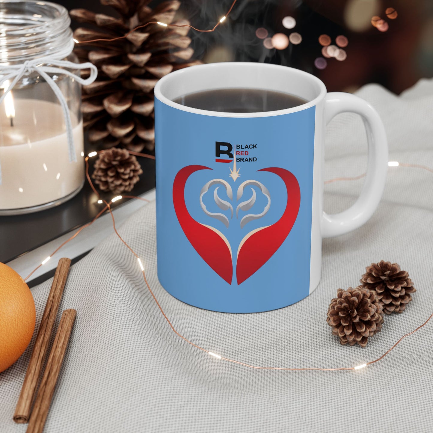 Mind, Body, Soul Mug | Light Blue
