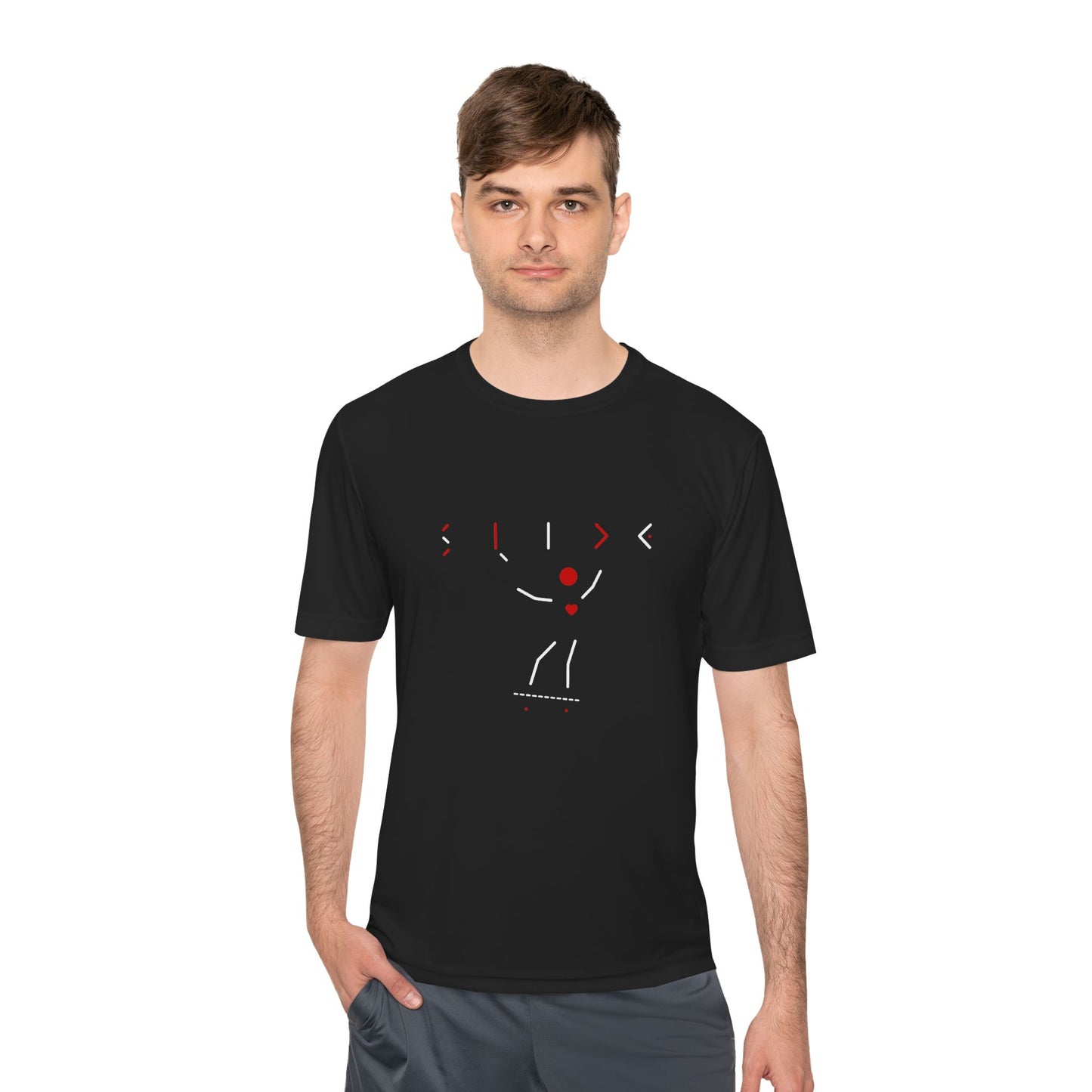 Slide! Moisture Wicking Active Tee, Sports Shirt