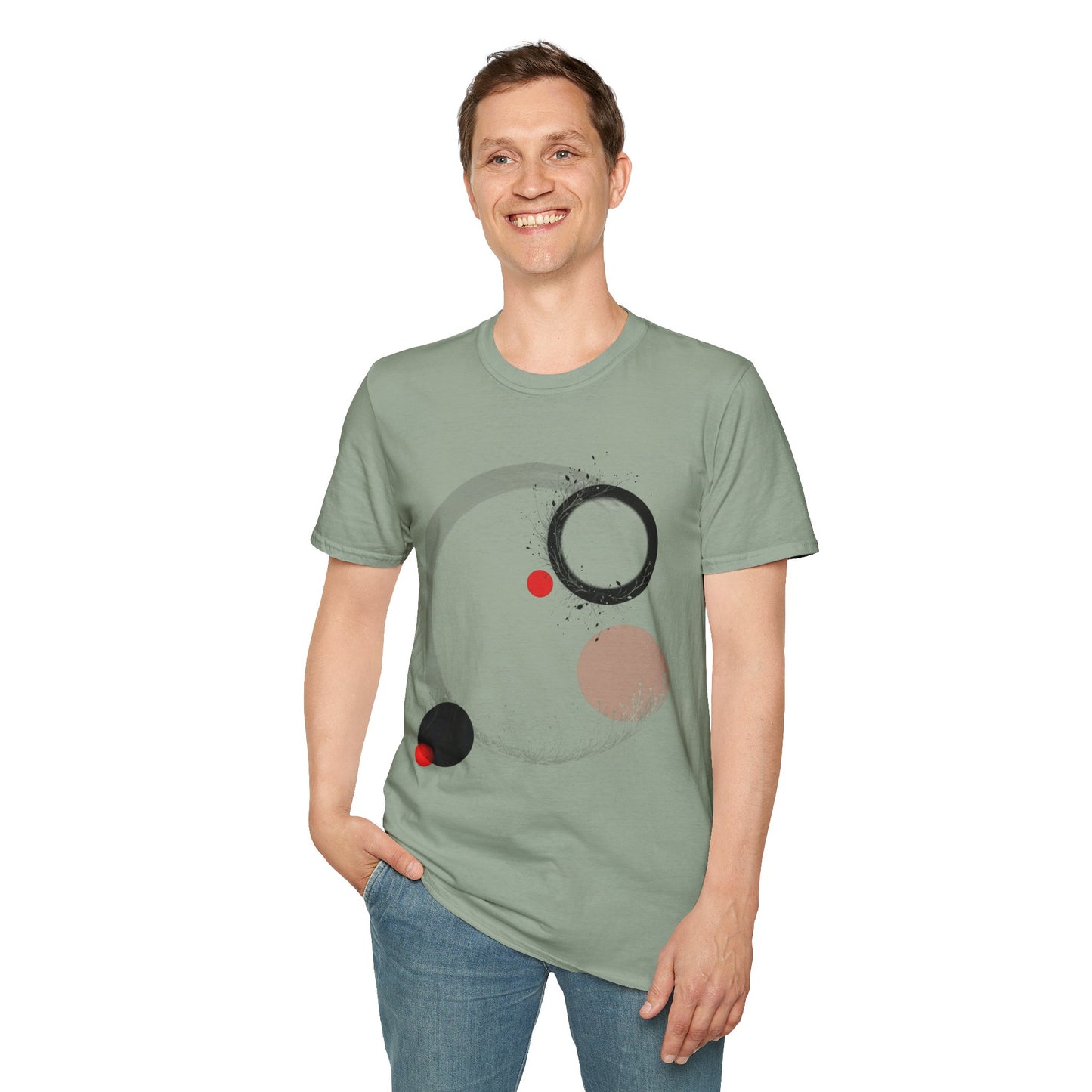 Black Red Sunrise - T-Shirt