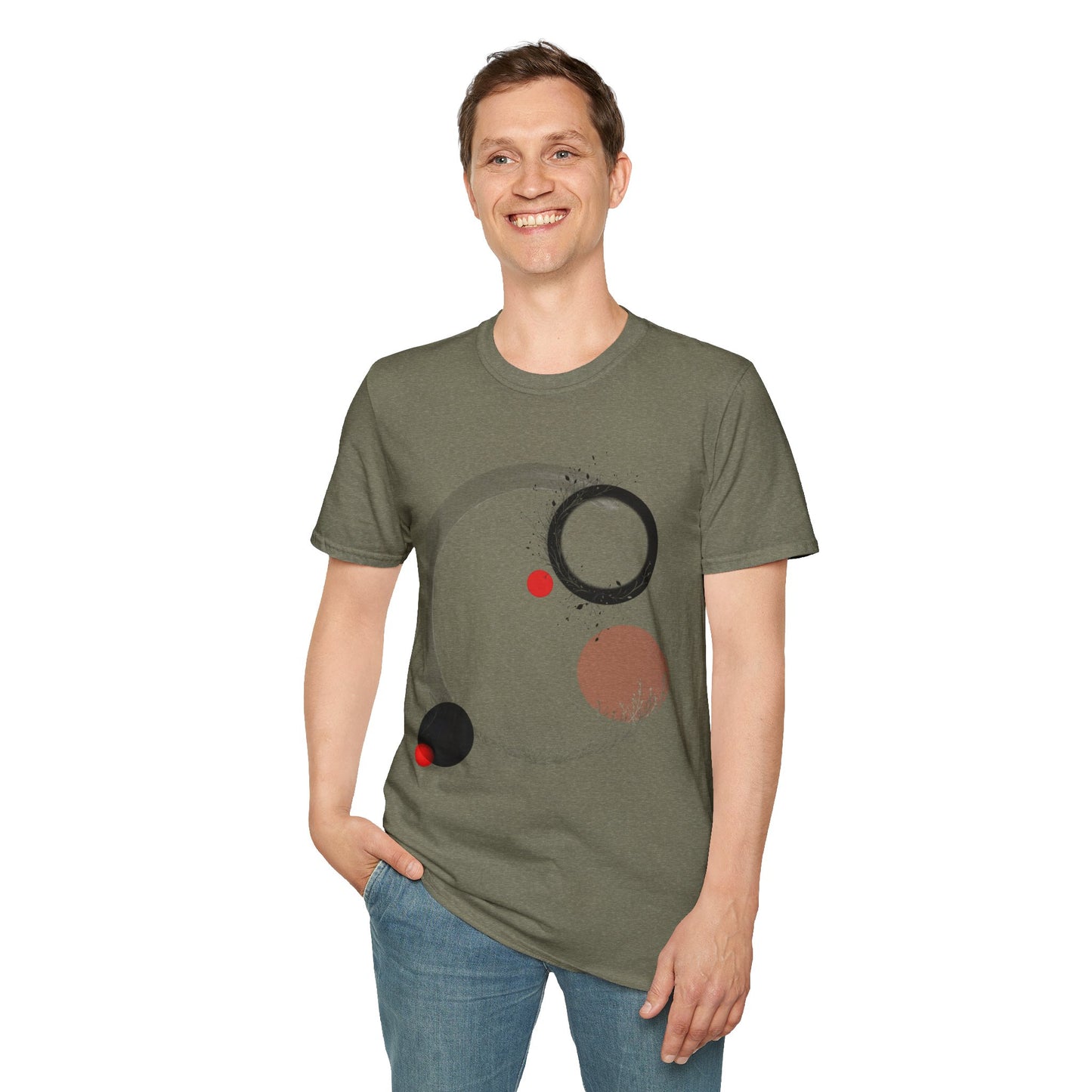 Black Red Sunrise - T-Shirt
