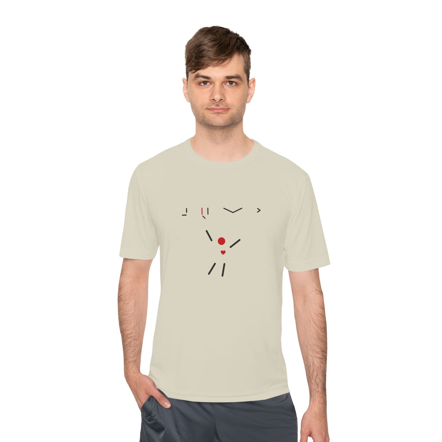 Jump! Moisture Wicking Active Tee, Sports Shirt