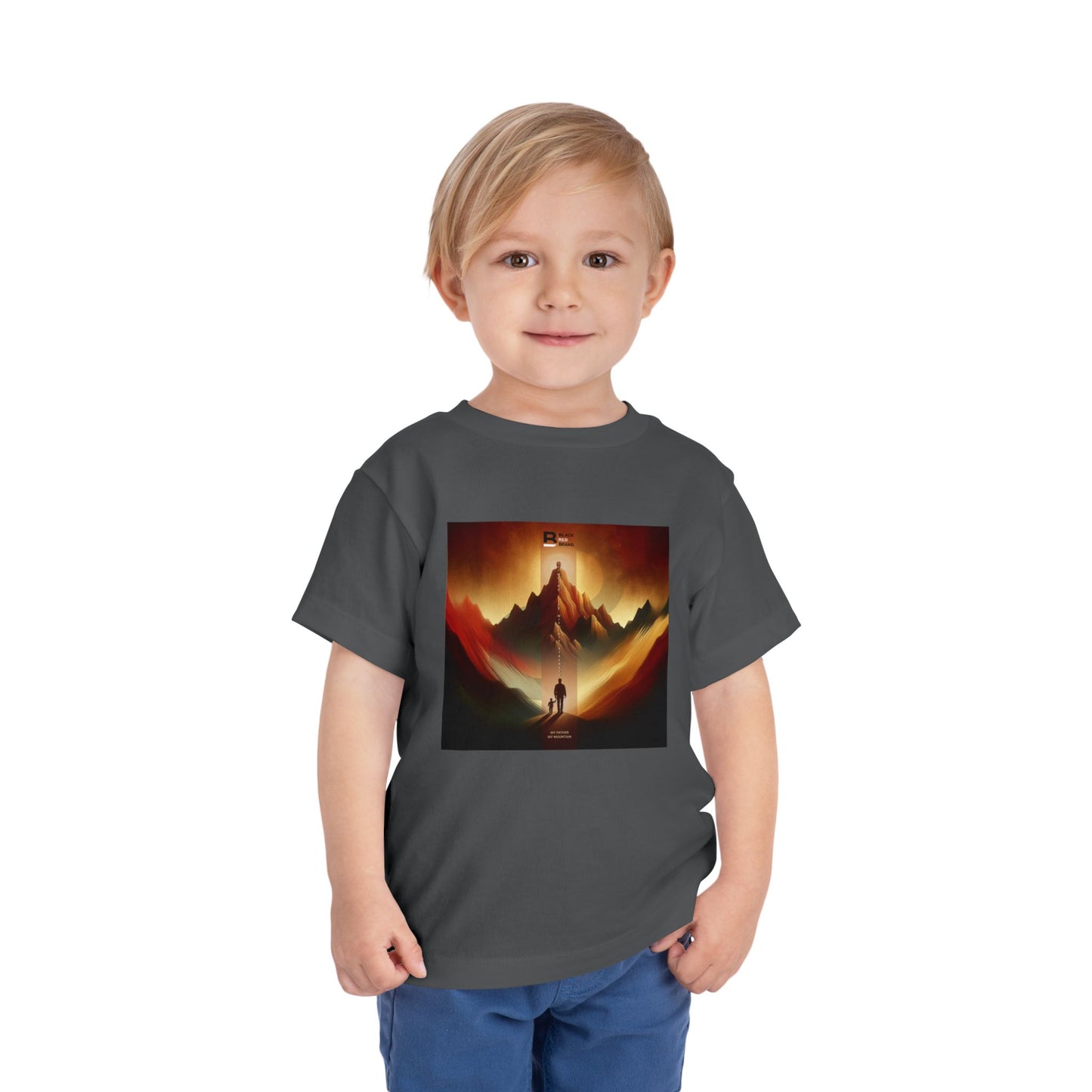 Toddler My Father - My Mountain | Where Strength Meets Serenity