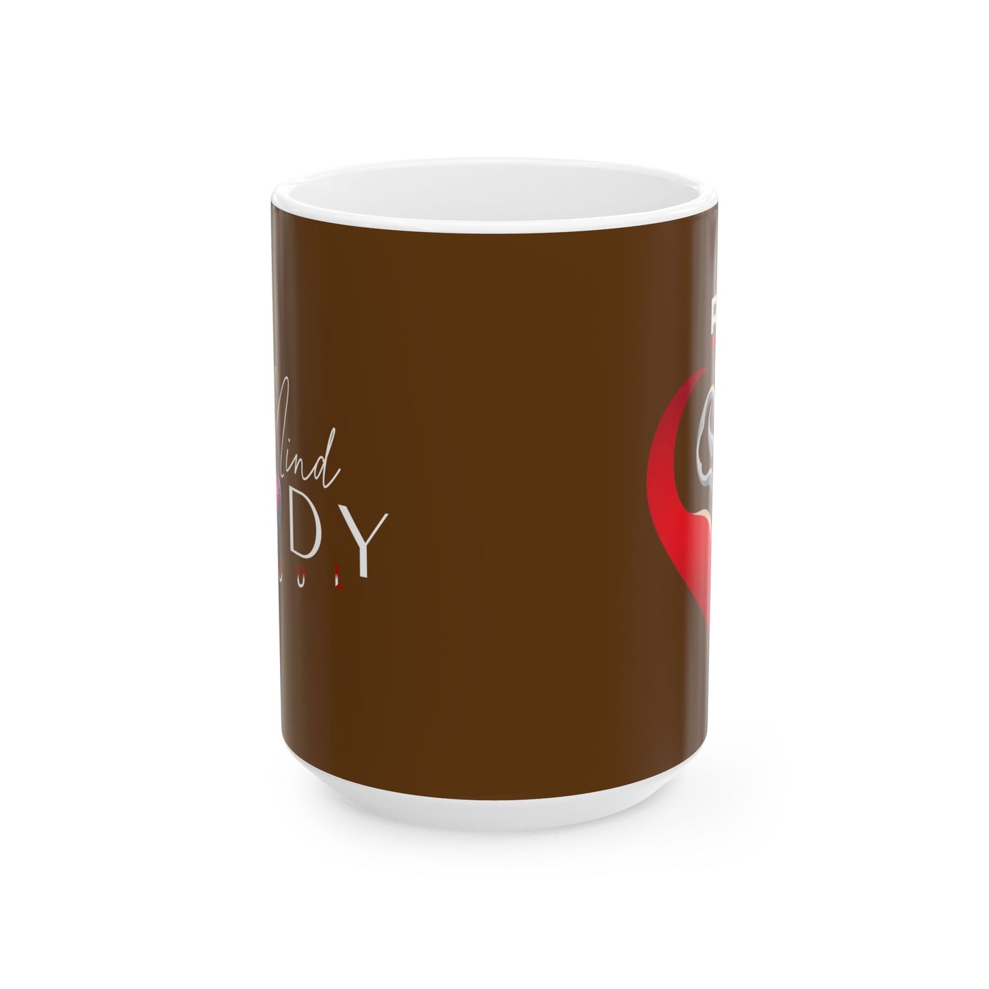 Mind, Body, Soul Mug | Brown