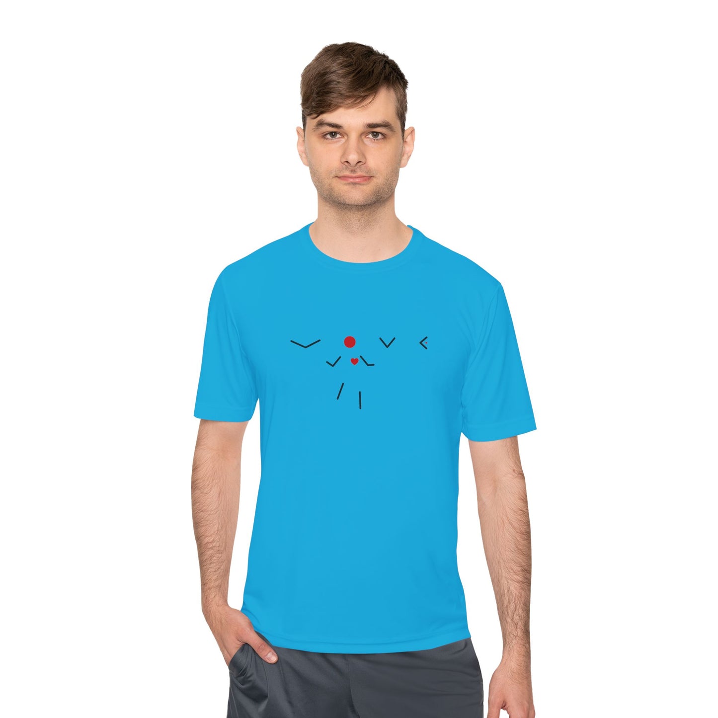 Move! Moisture Wicking Active Tee, Sports Shirt