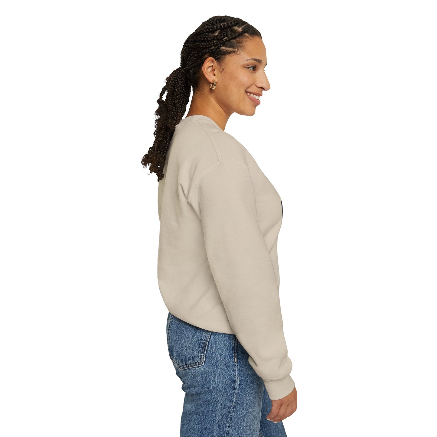 Black Red Lone King | Last Stand Crewneck Sweatshirt