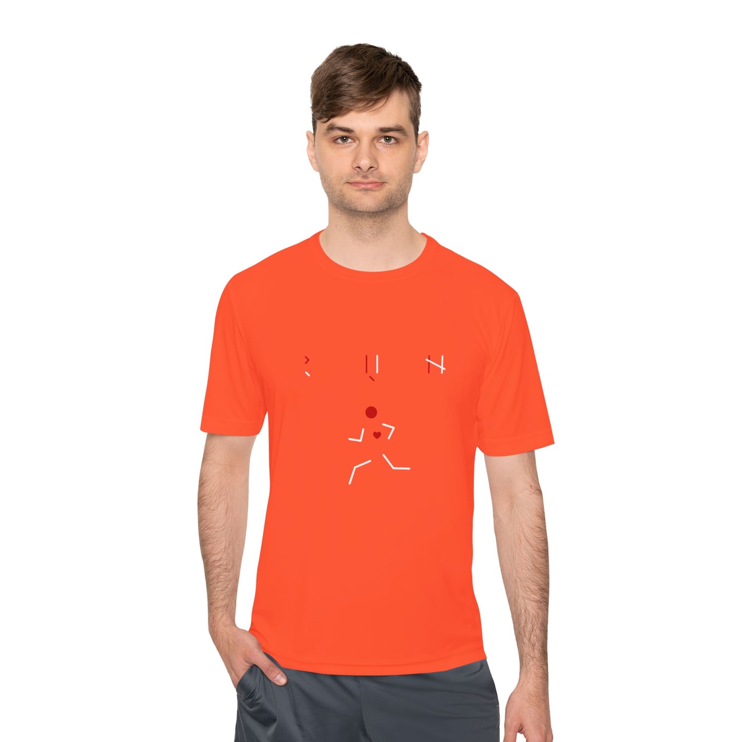 Run! Moisture Wicking Active Tee, Sports Shirt
