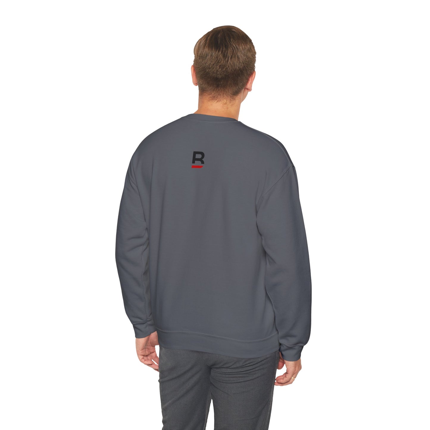 Black Red Lone King | Last Stand Crewneck Sweatshirt