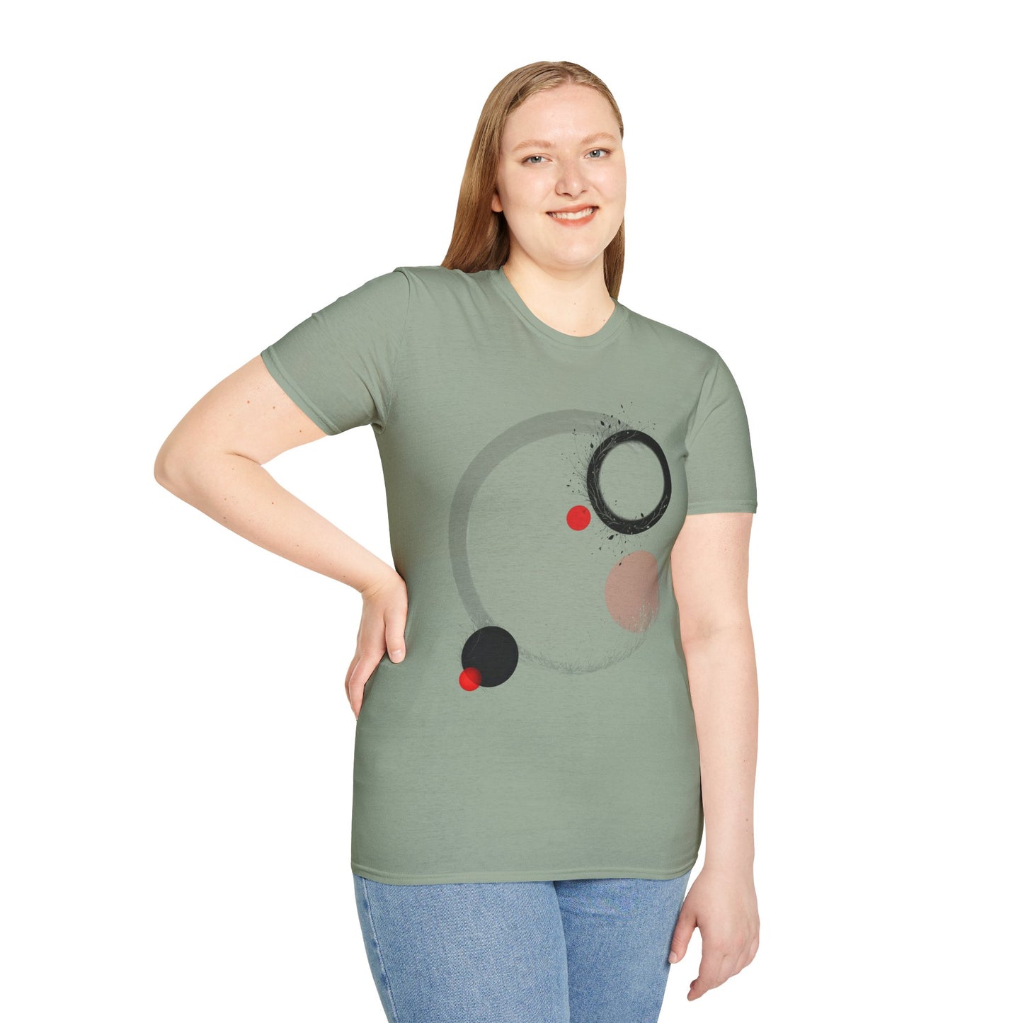 Black Red Sunrise - T-Shirt