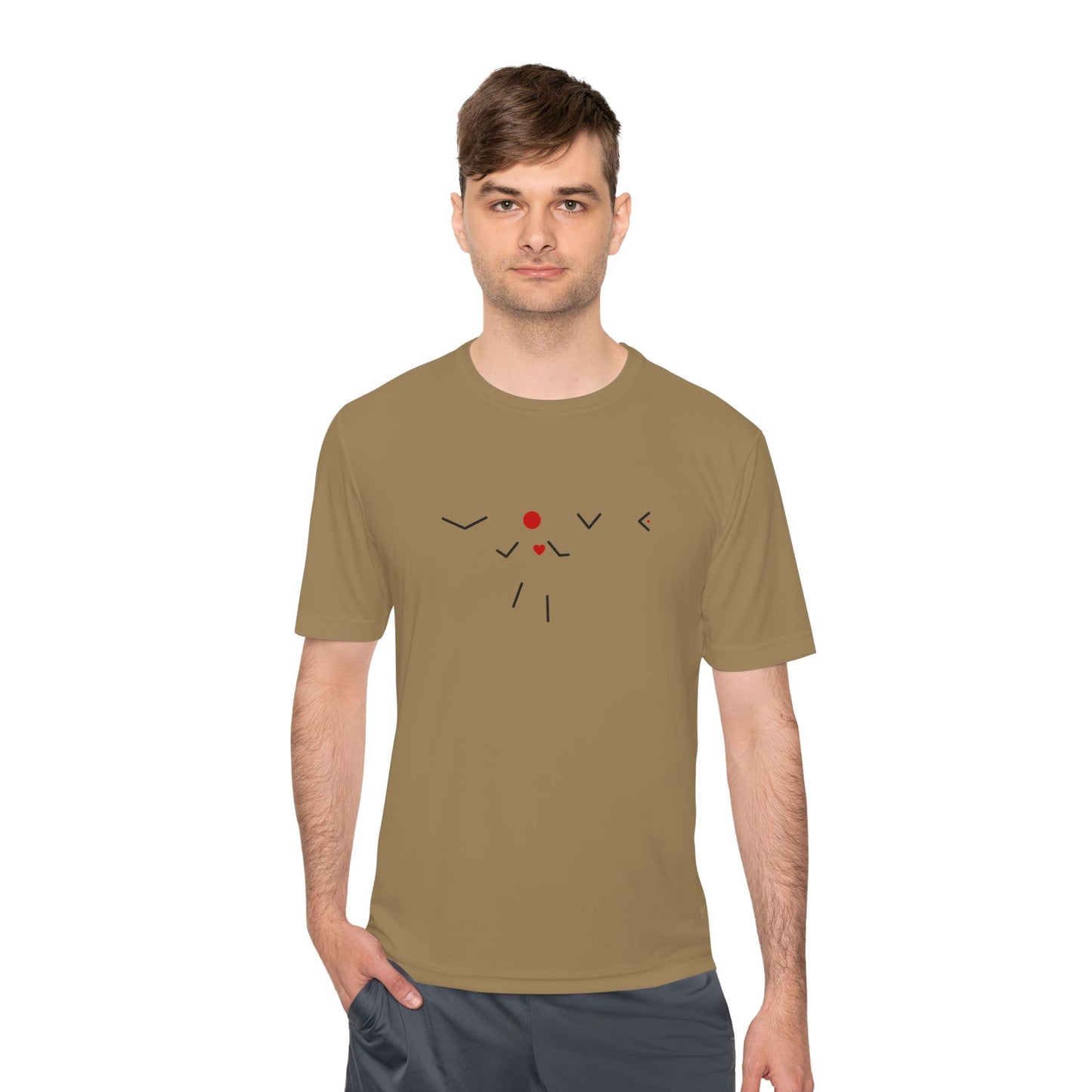 Move! Moisture Wicking Active Tee, Sports Shirt
