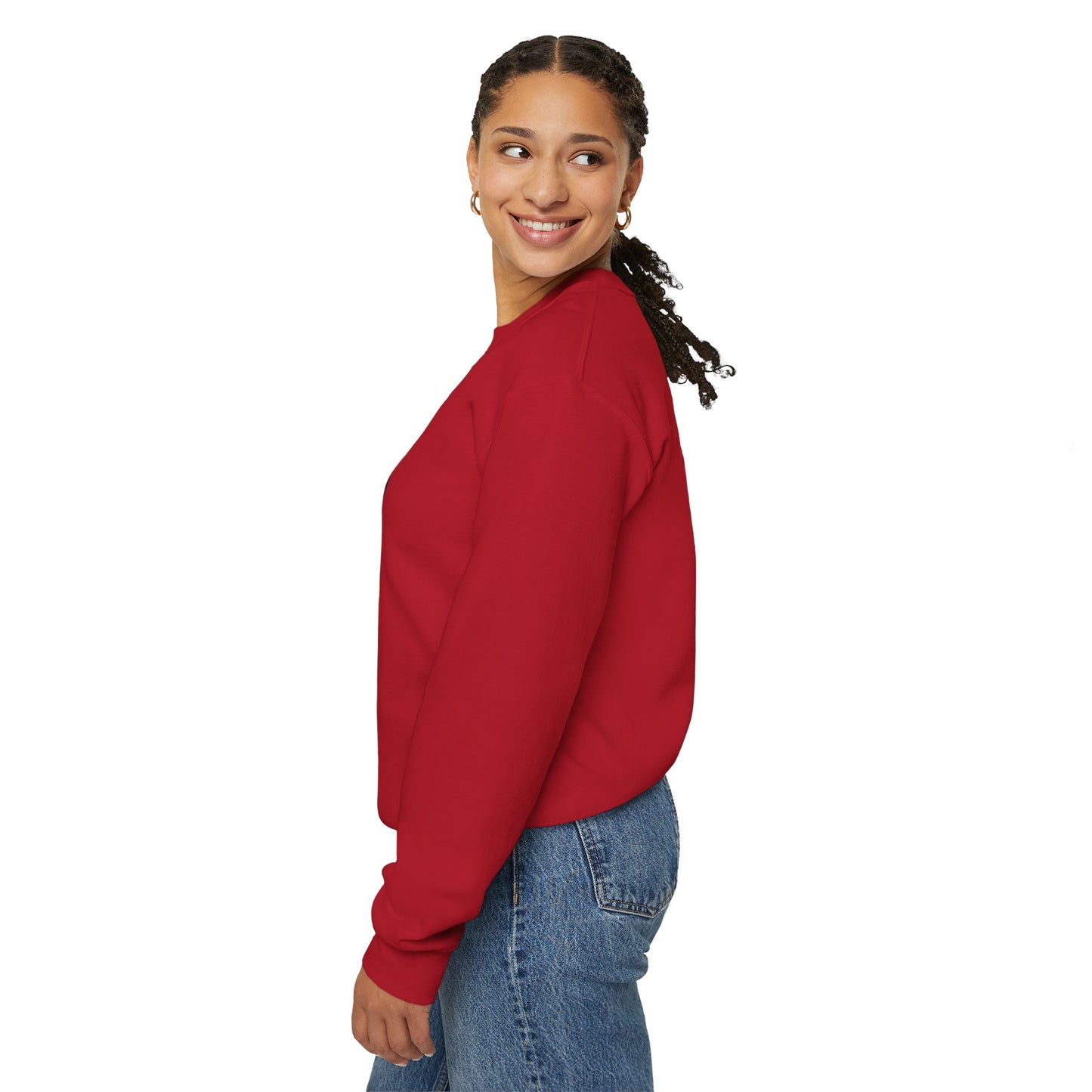 Black Red Lone King | Last Stand Crewneck Sweatshirt
