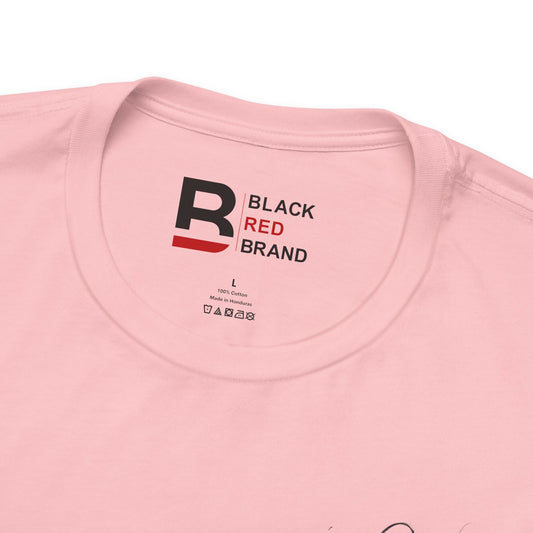 Black Red Doodle Heart