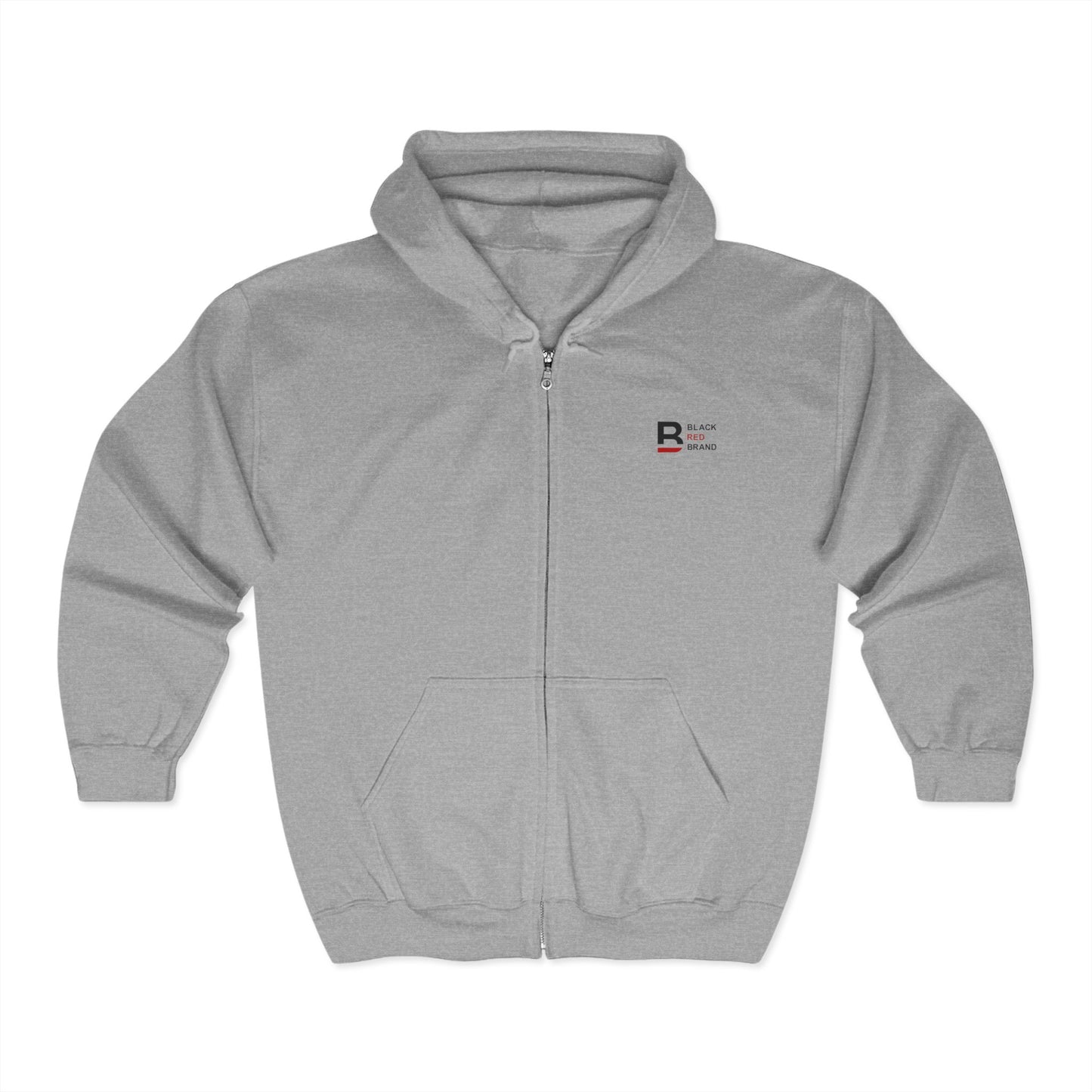 Black Red Xubu Stance | Full Zip Hooded Sweatshirt