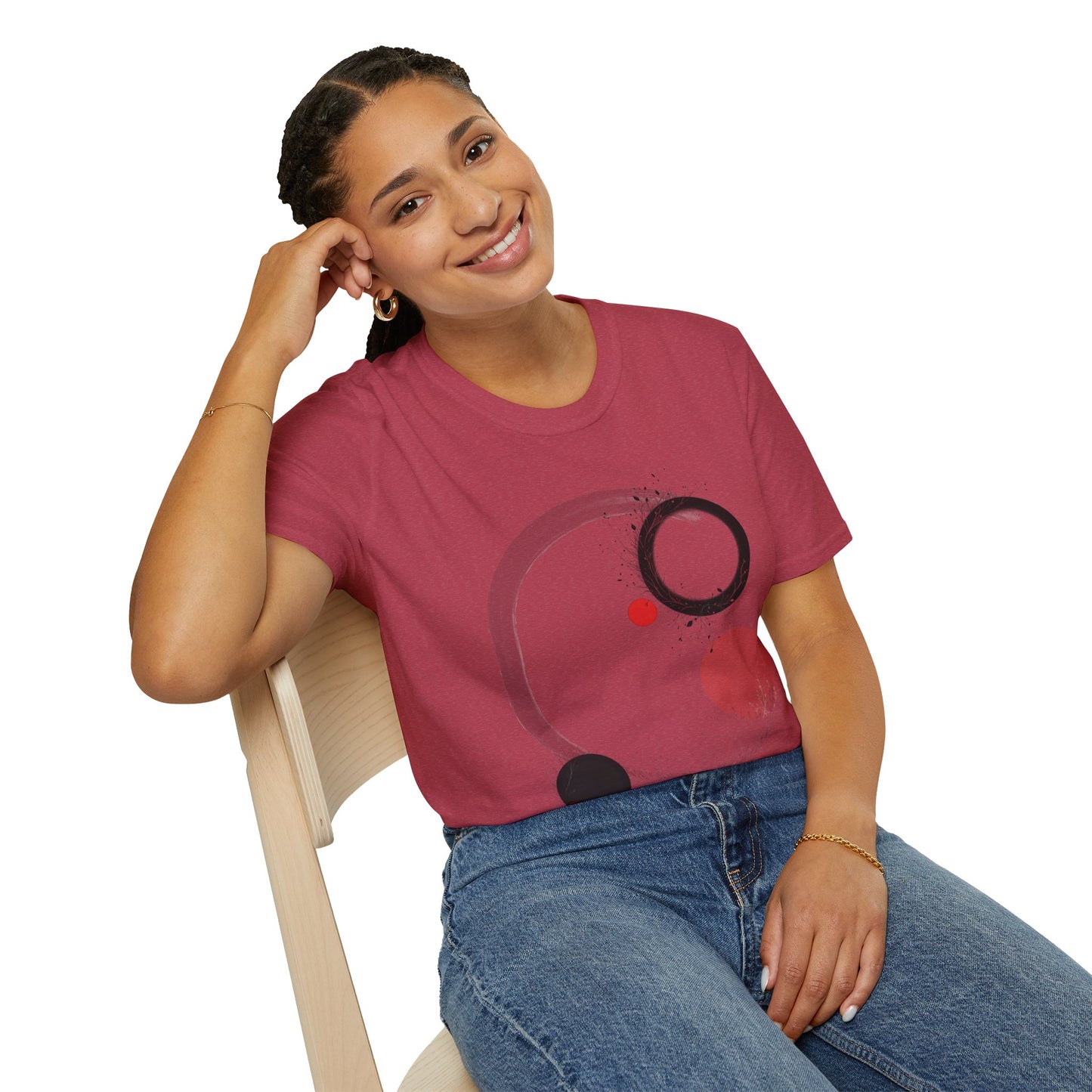 Black Red Sunrise - T-Shirt