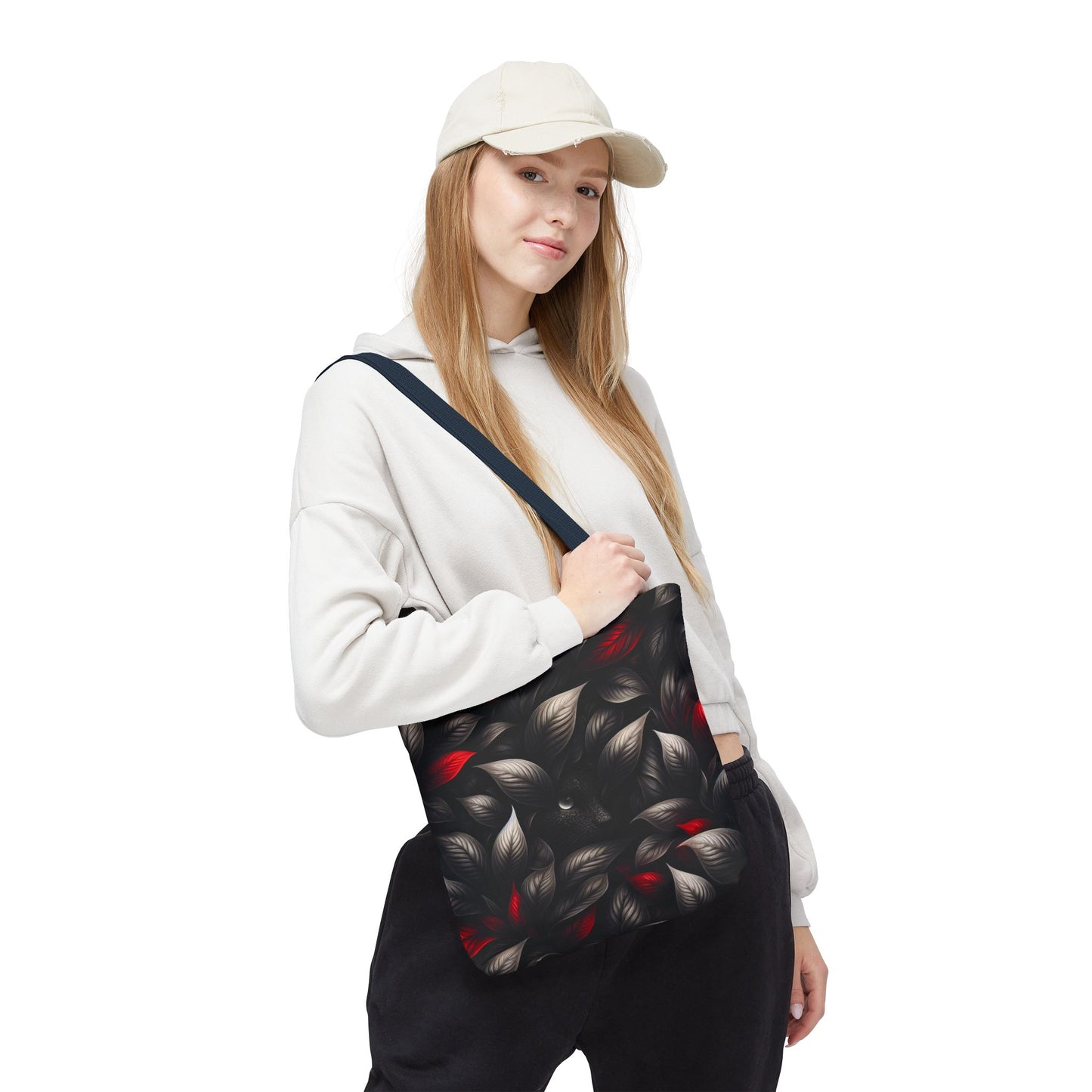Black Red Mystical Tote Bag | Eco-Friendly Shopping Companion