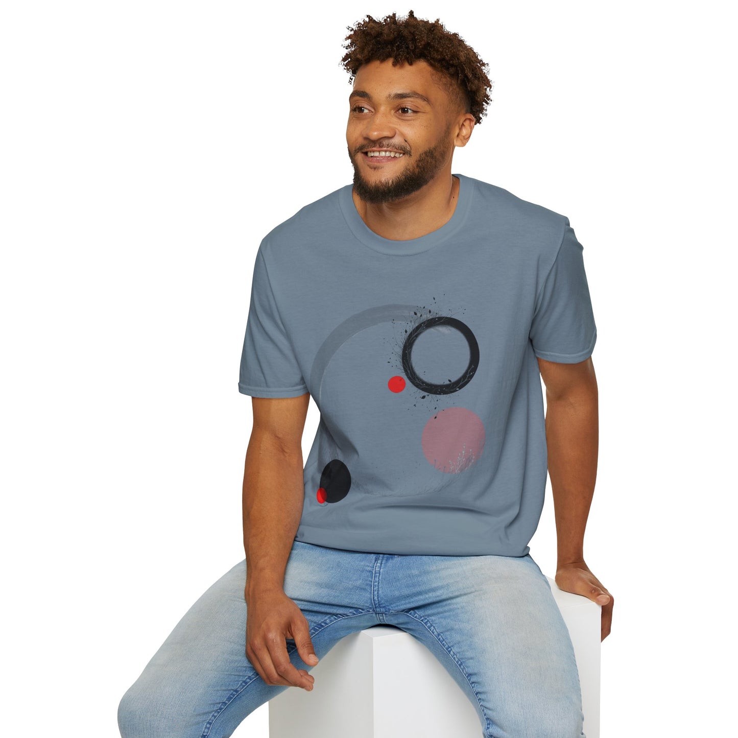 Black Red Sunrise - T-Shirt