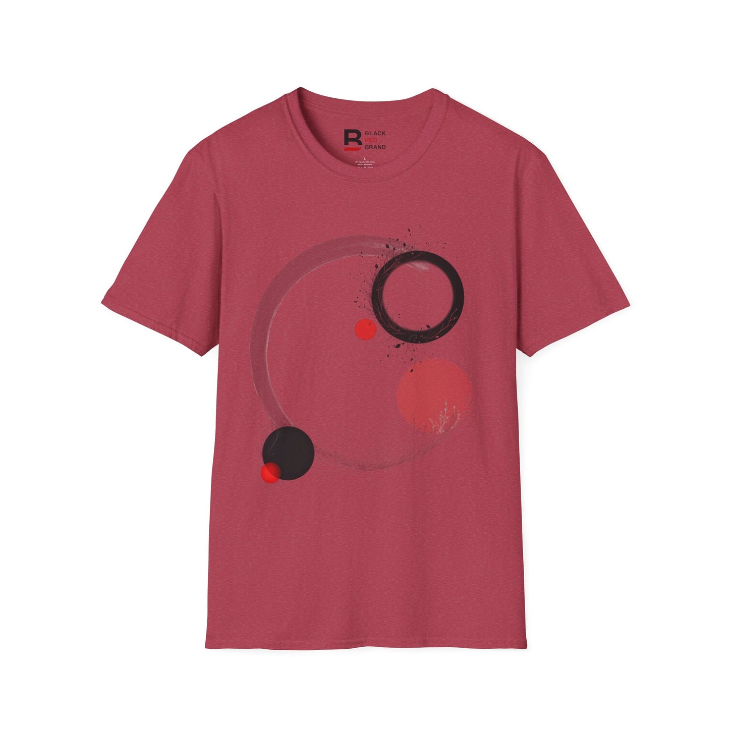 Black Red Sunrise - T-Shirt