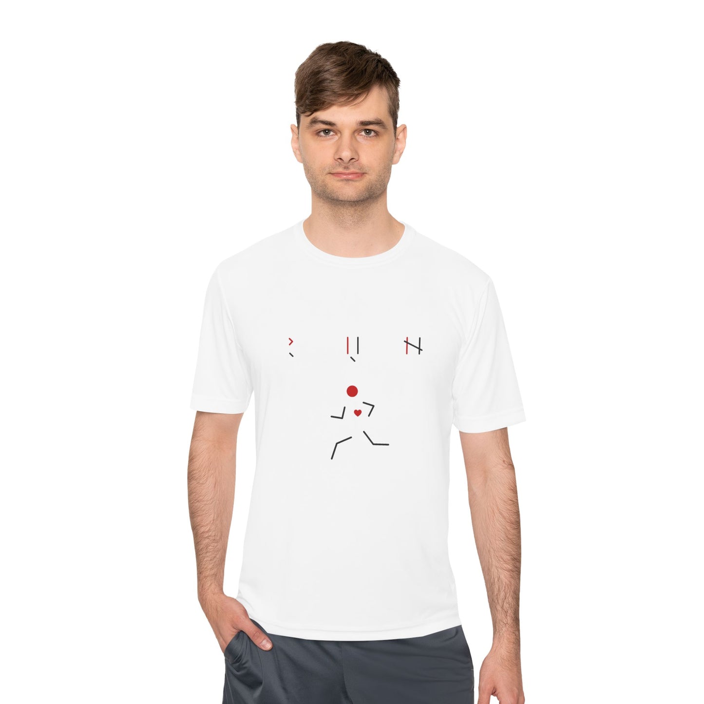 Run! Moisture Wicking Active Tee, Sports Shirt