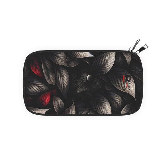 Black Red Passport Wallet – Guardian Cat