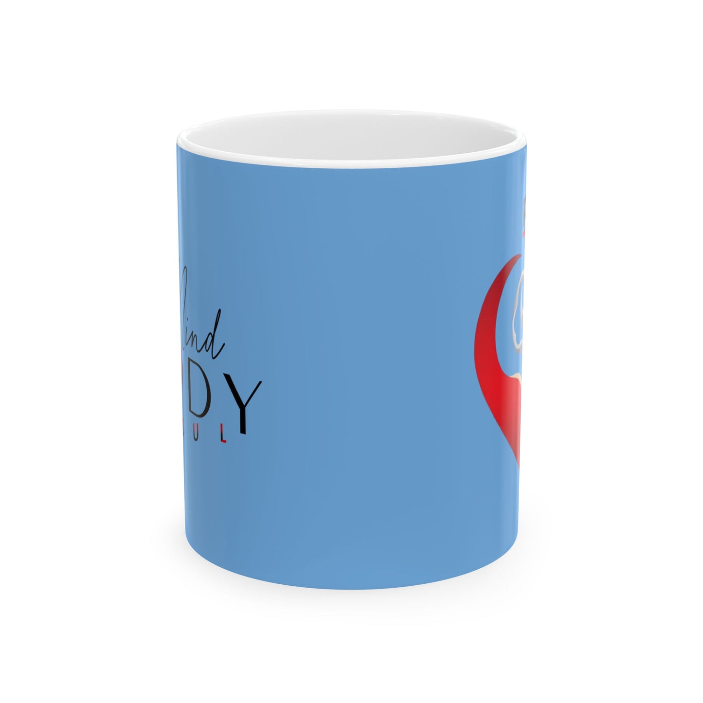 Mind, Body, Soul Mug | Light Blue