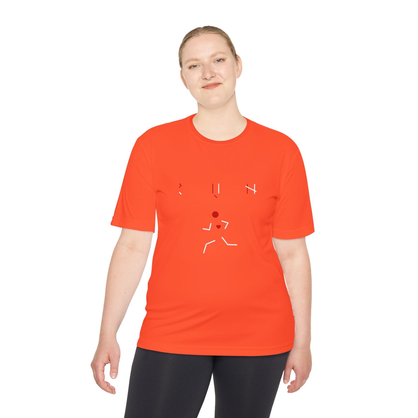 Run! Moisture Wicking Active Tee, Sports Shirt