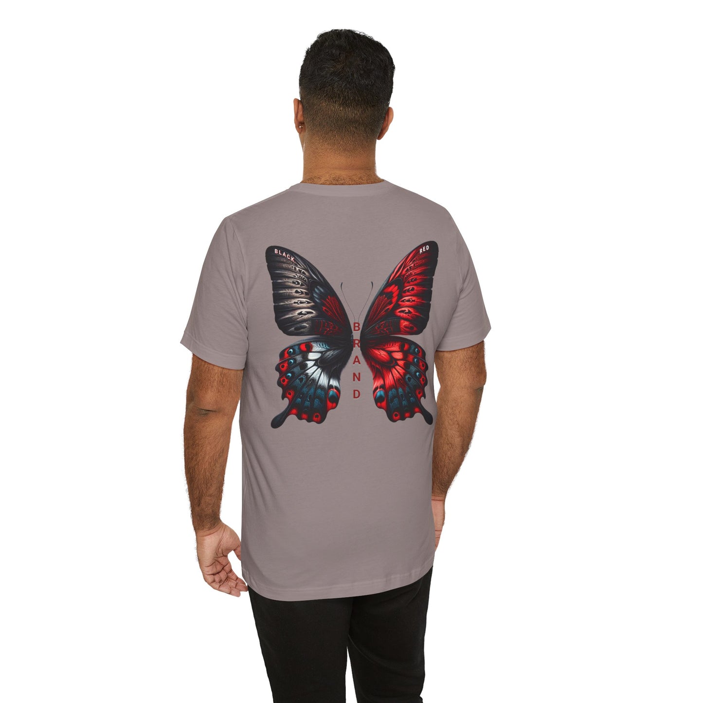 Black Red Butterfly