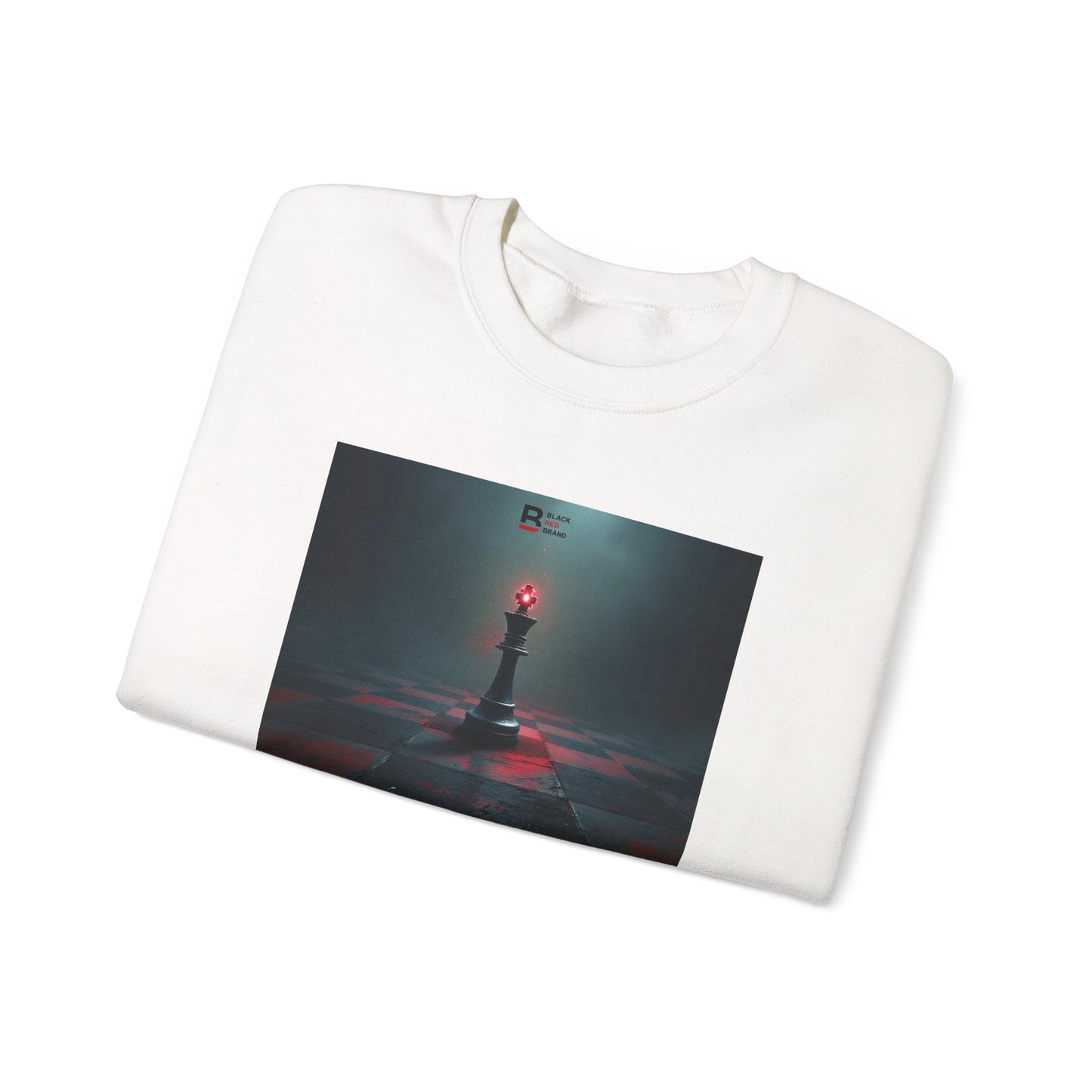 Black Red Lone King | Last Stand Crewneck Sweatshirt