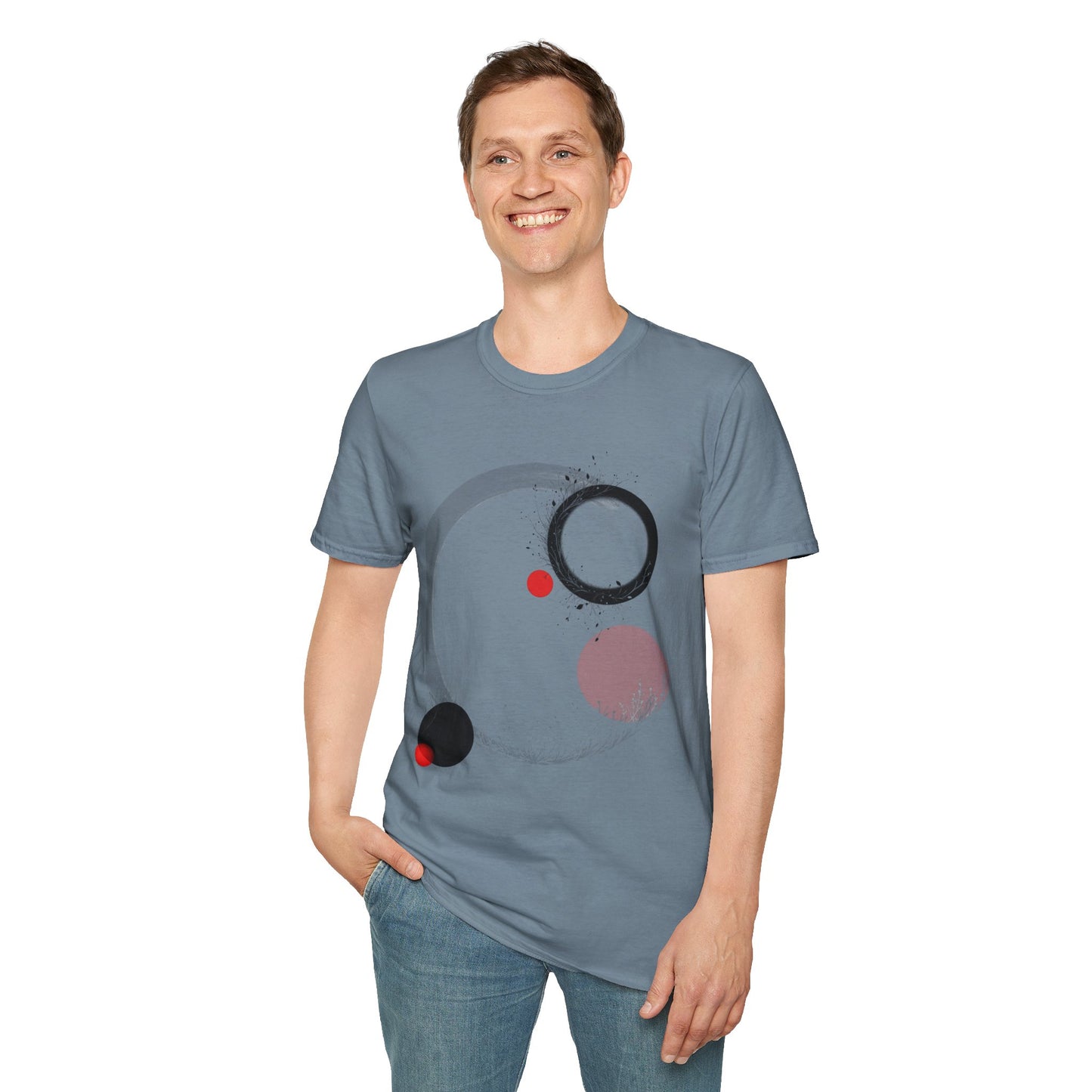 Black Red Sunrise - T-Shirt