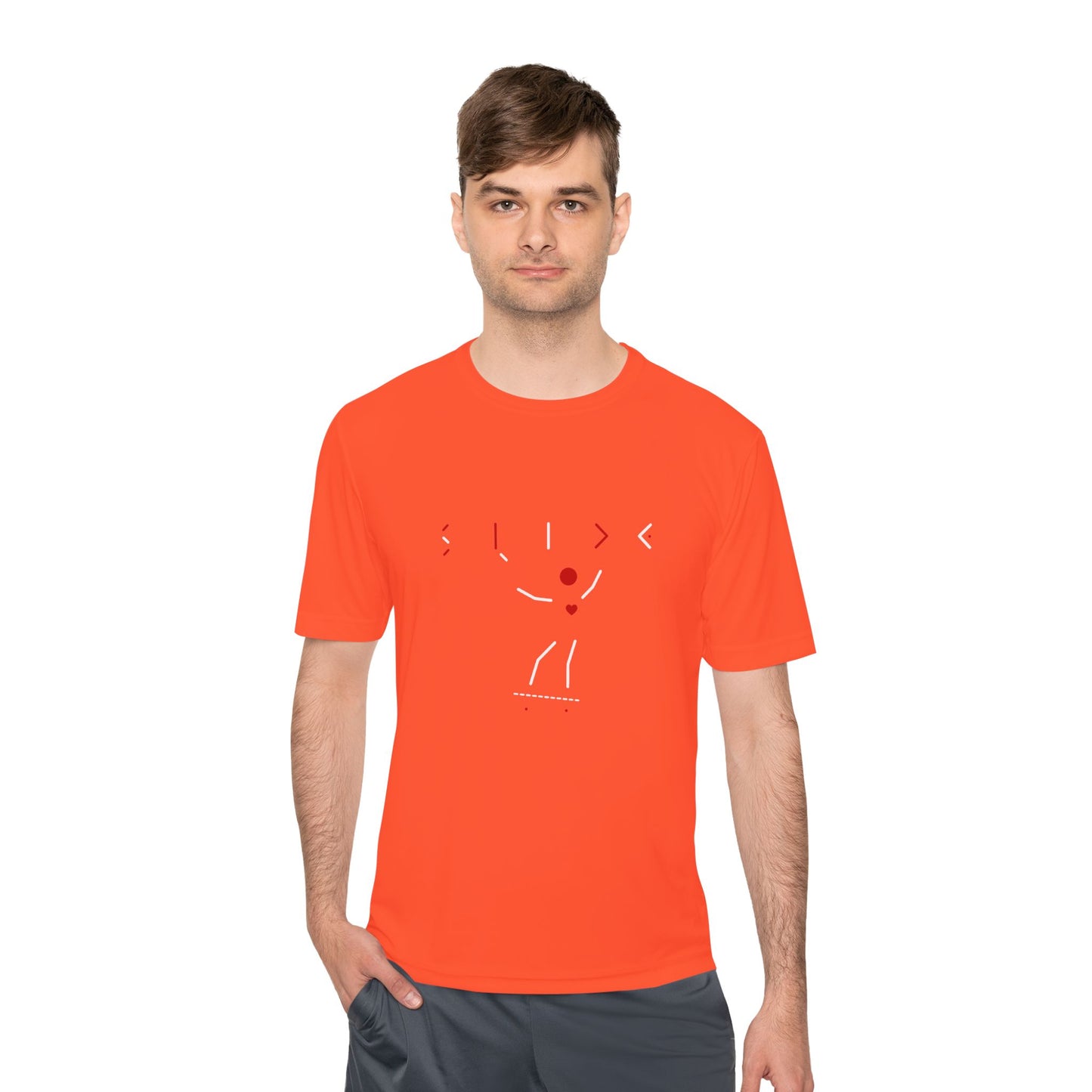 Slide! Moisture Wicking Active Tee, Sports Shirt