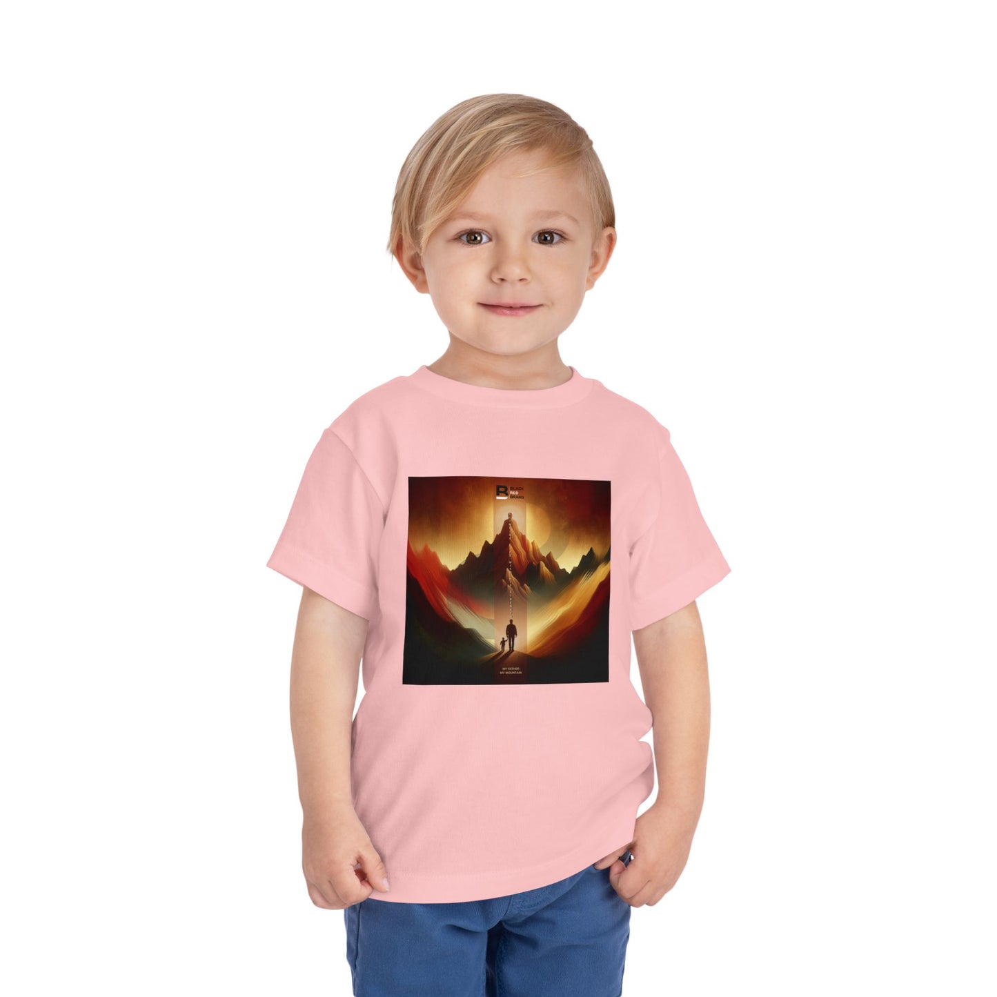 Toddler My Father - My Mountain | Where Strength Meets Serenity