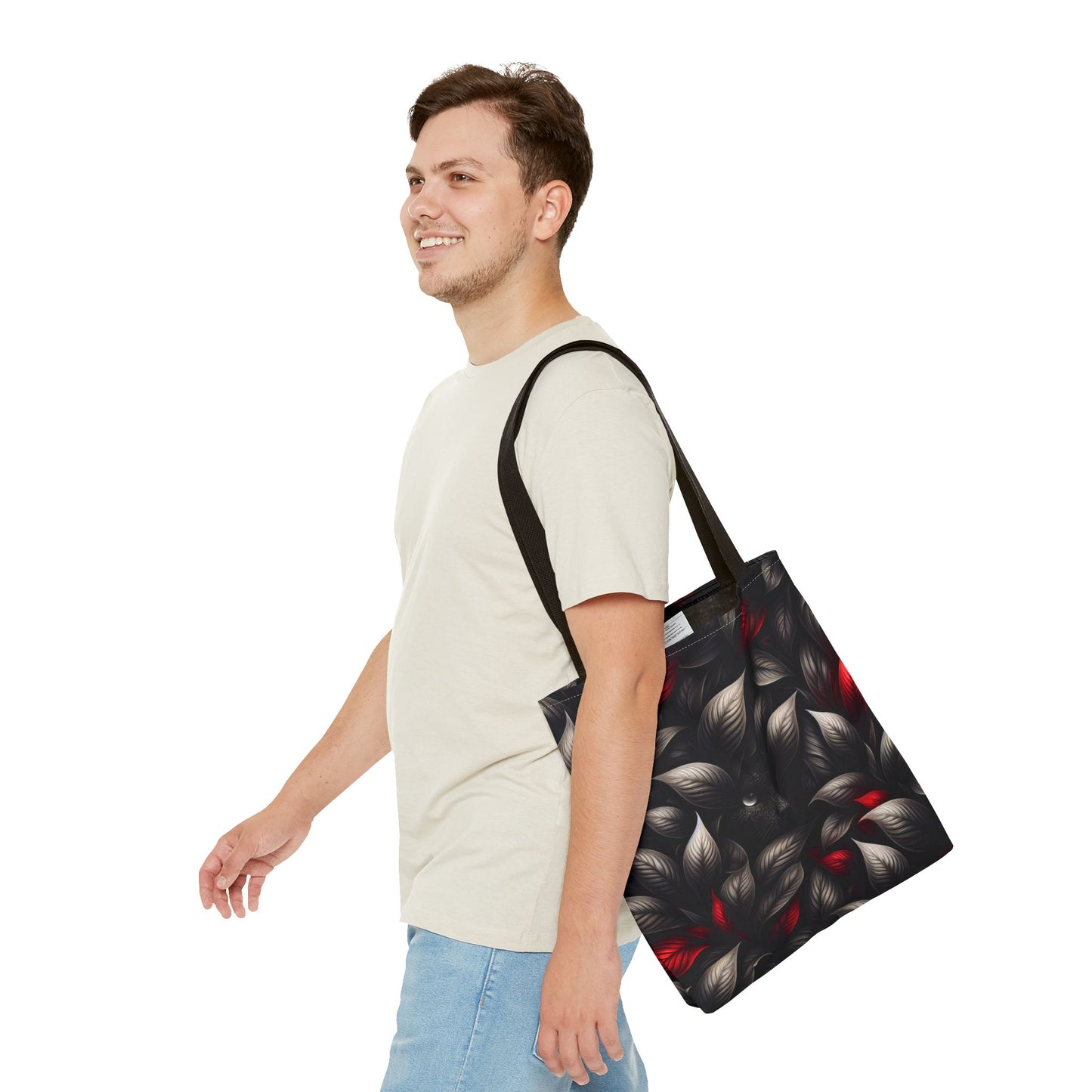 Black Red Mystical Tote Bag | Eco-Friendly Shopping Companion