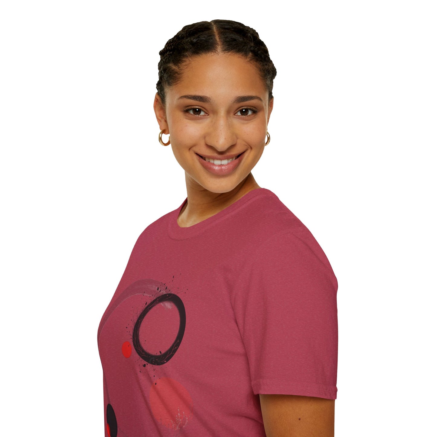 Black Red Sunrise - T-Shirt
