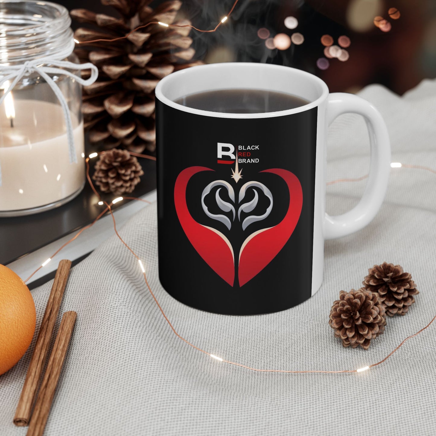 Mind, Body, Soul Mug | Black