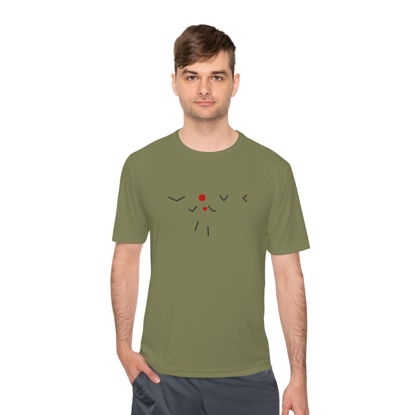 Move! Moisture Wicking Active Tee, Sports Shirt