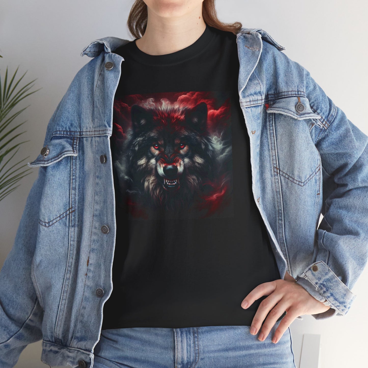 Black Red Wolf | Unleash the Beast Within