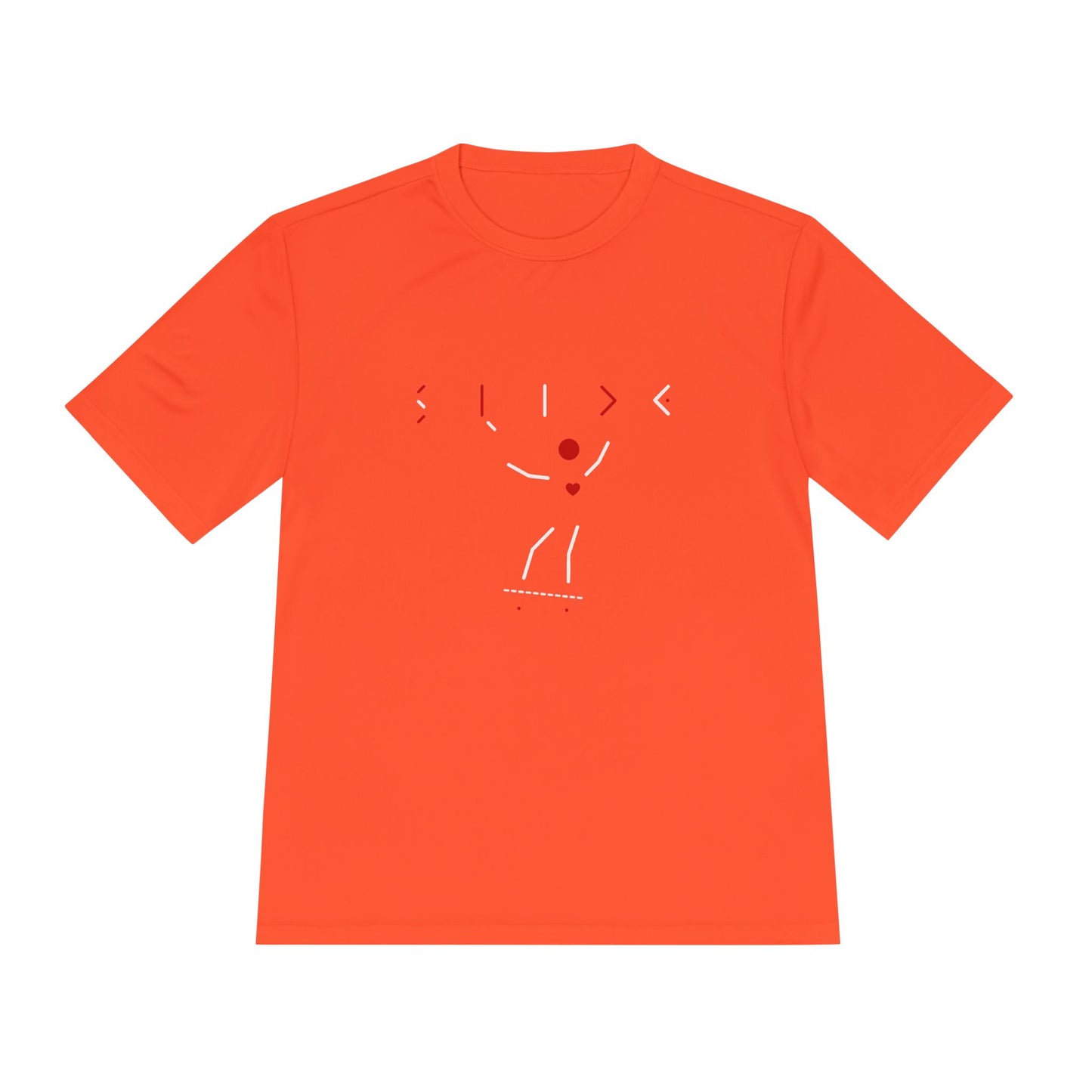 Slide! Moisture Wicking Active Tee, Sports Shirt