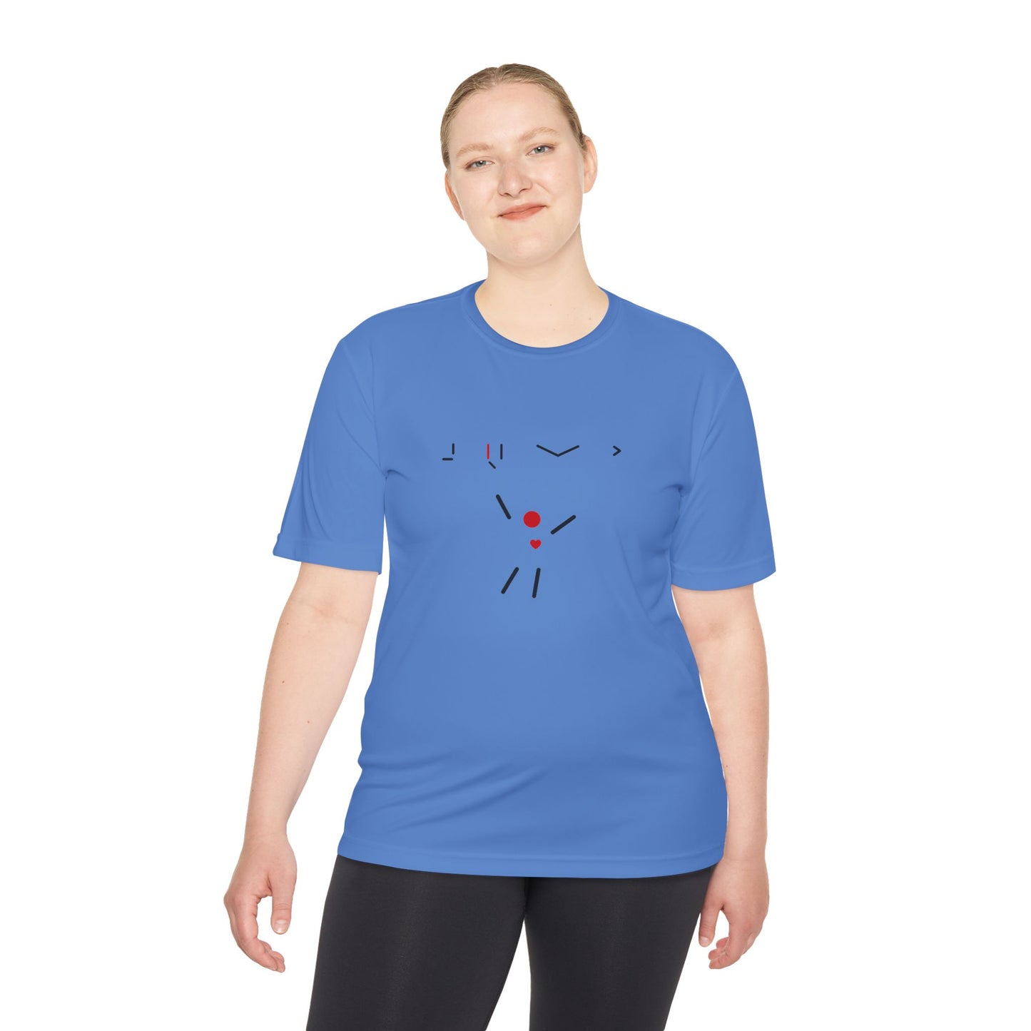 Jump! Moisture Wicking Active Tee, Sports Shirt