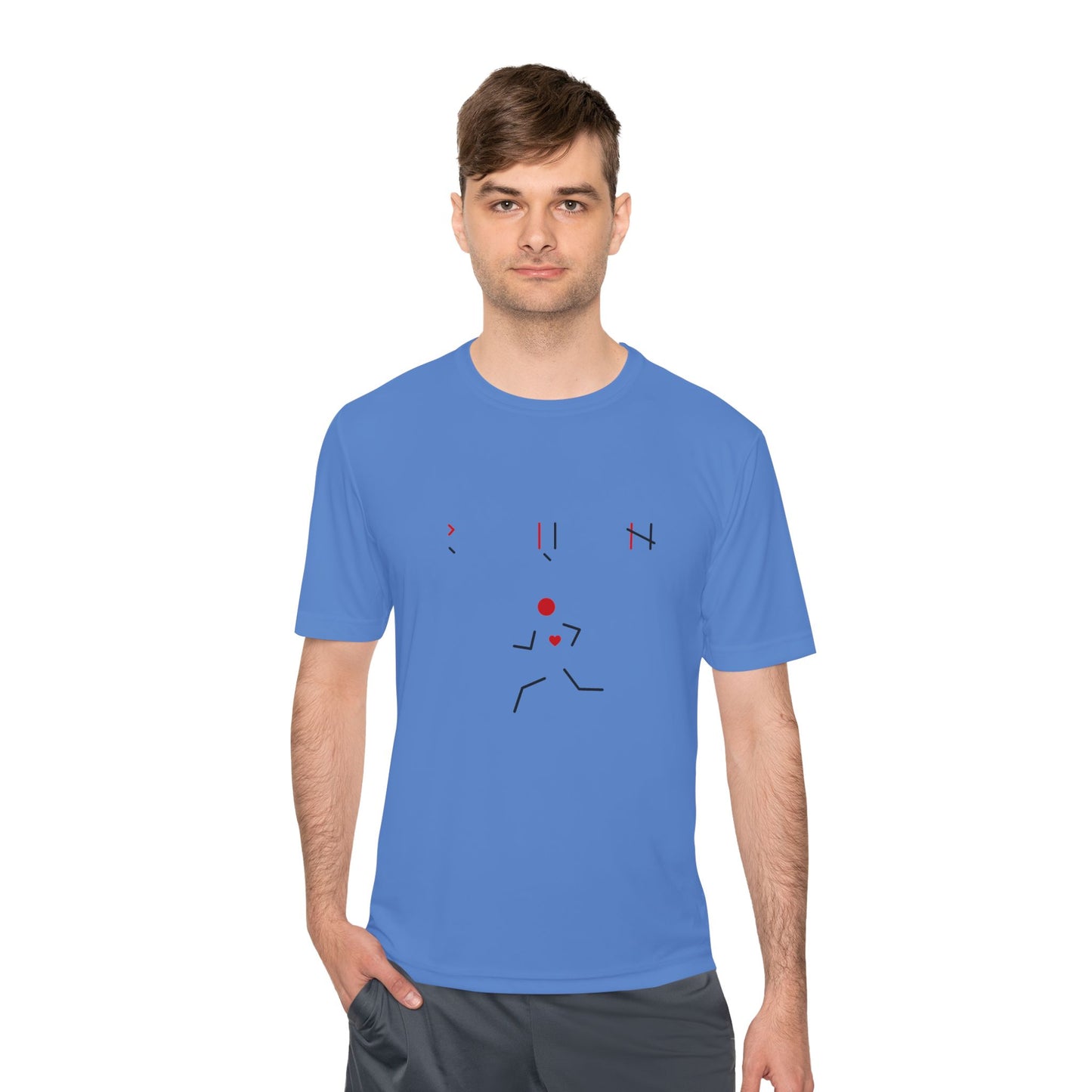 Run! Moisture Wicking Active Tee, Sports Shirt