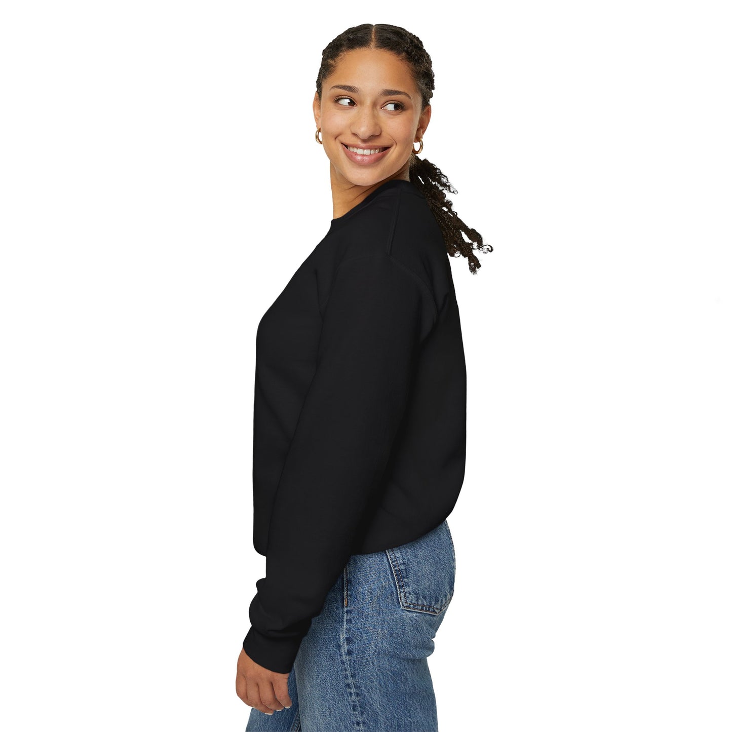 Black Red Lone King | Last Stand Crewneck Sweatshirt
