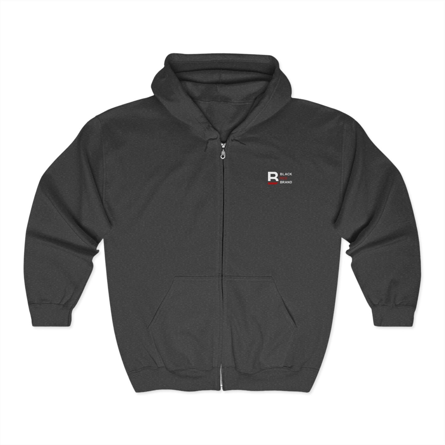 Black Red Xubu Stance | Full Zip Hooded Sweatshirt
